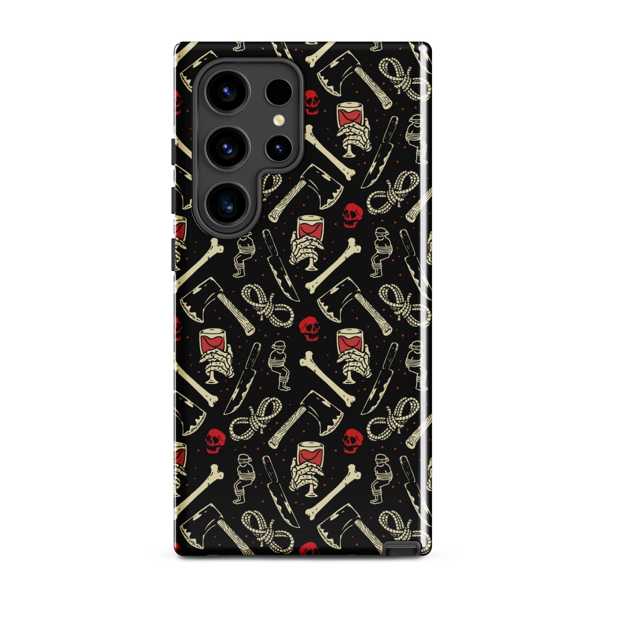 Murder Apparel True Crime And Wine Samsung Case
