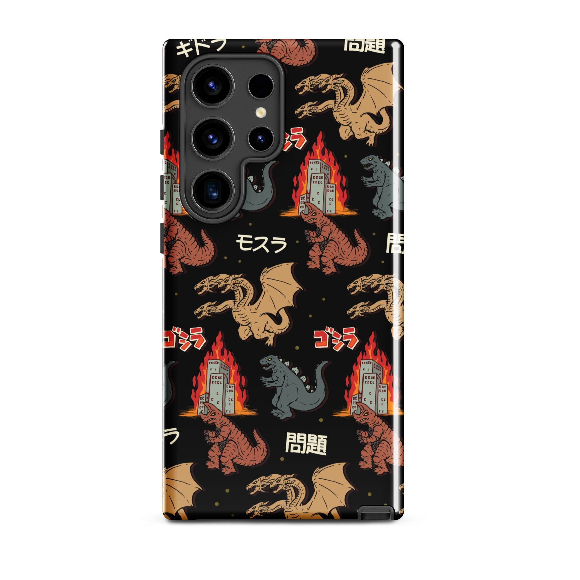 Murder Apparel Godzilla And Friends Samsung Case