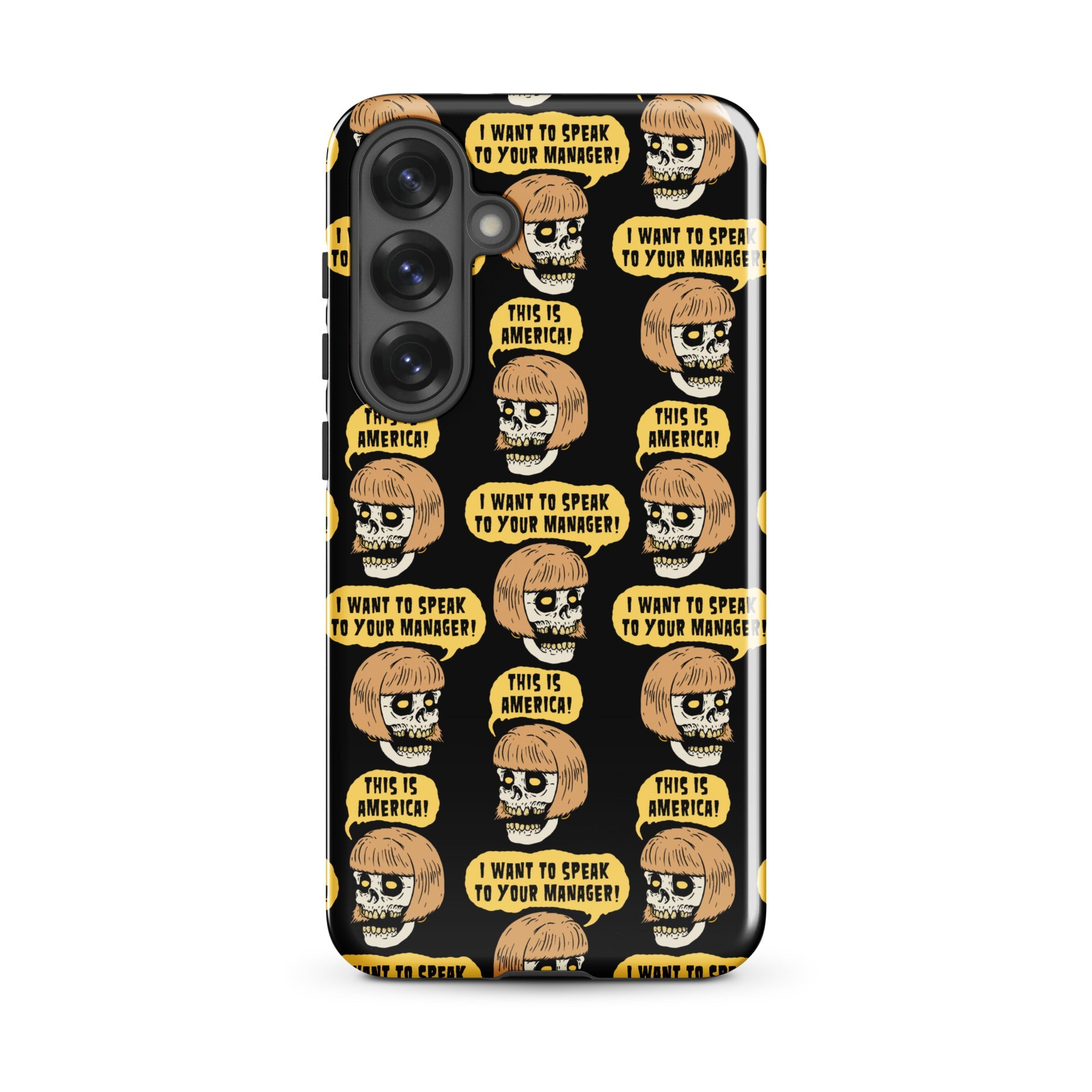 Murder Apparel Karen Skull Samsung Case