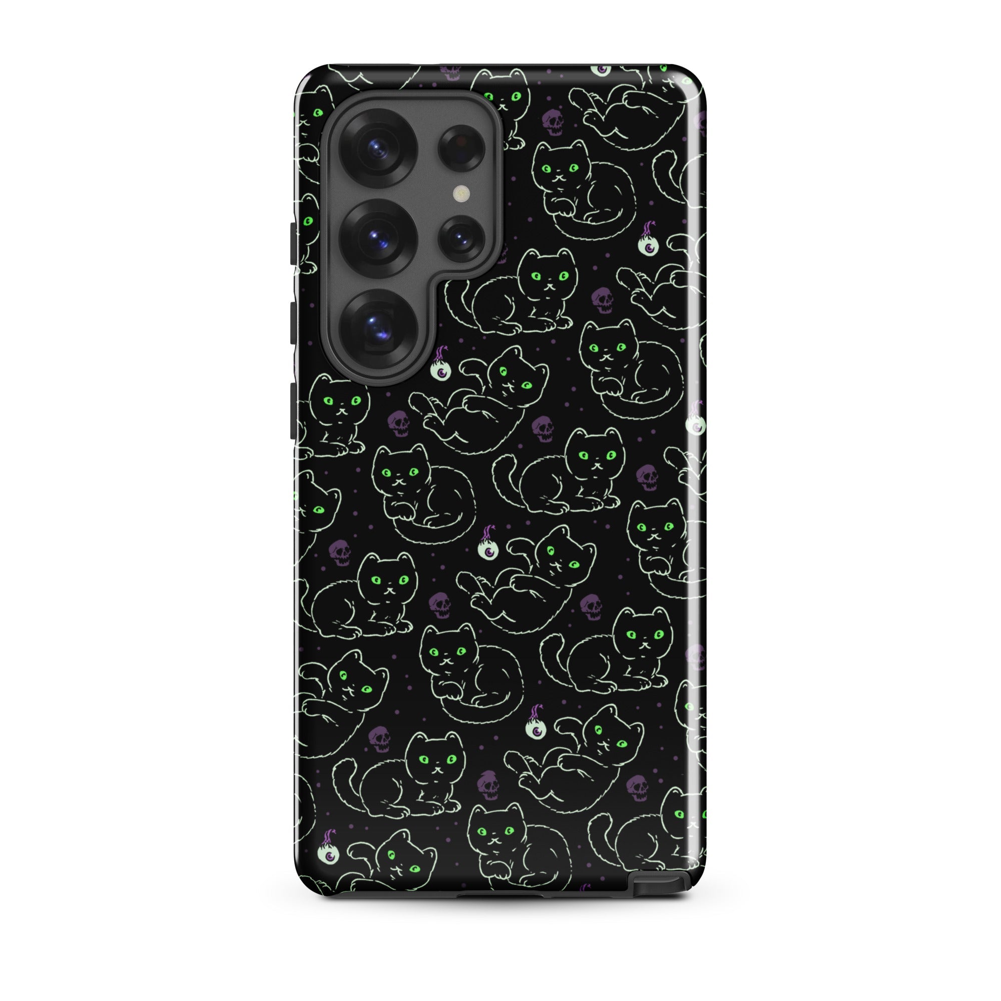 Murder Apparel Black Cats Samsung Case