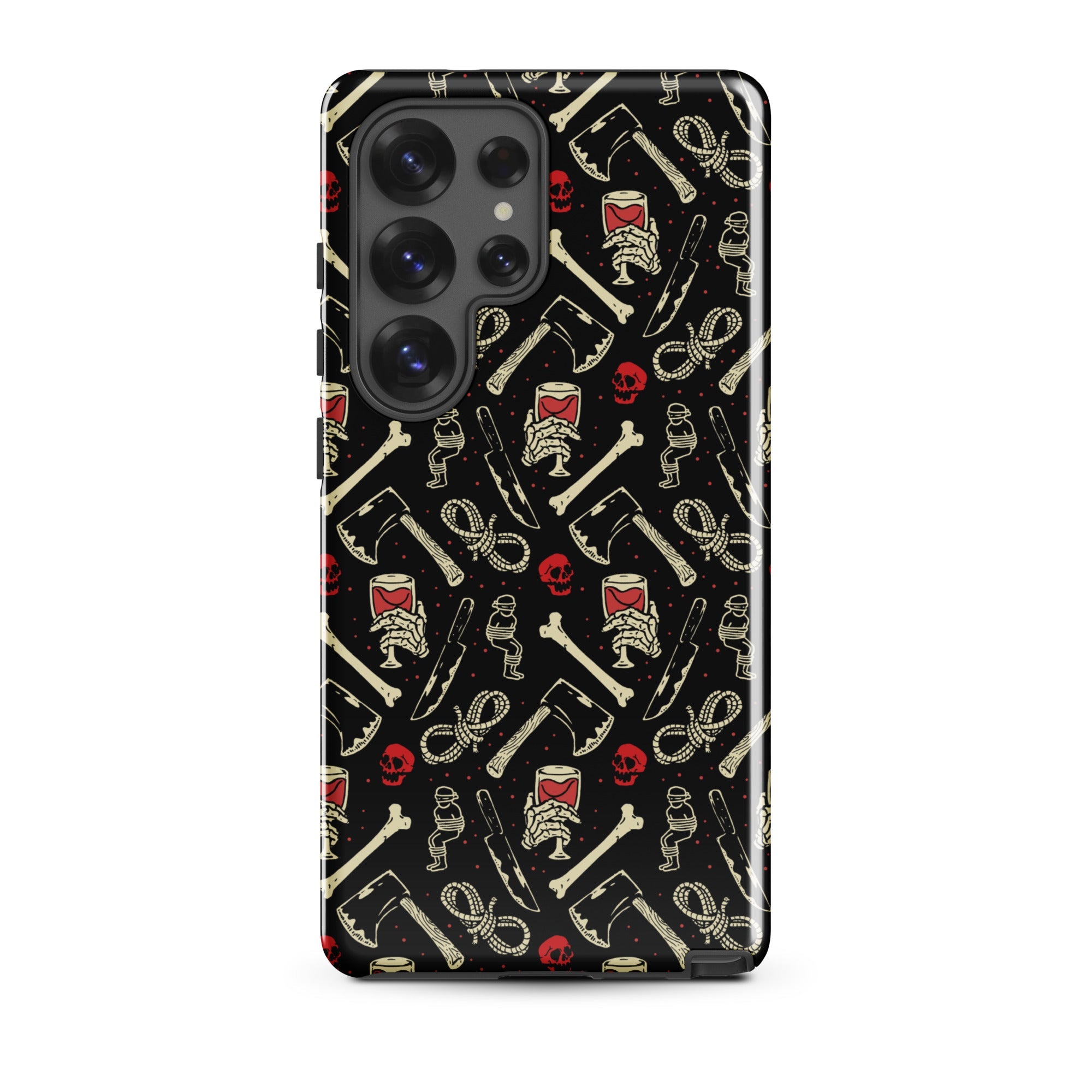 Murder Apparel True Crime And Wine Samsung Case
