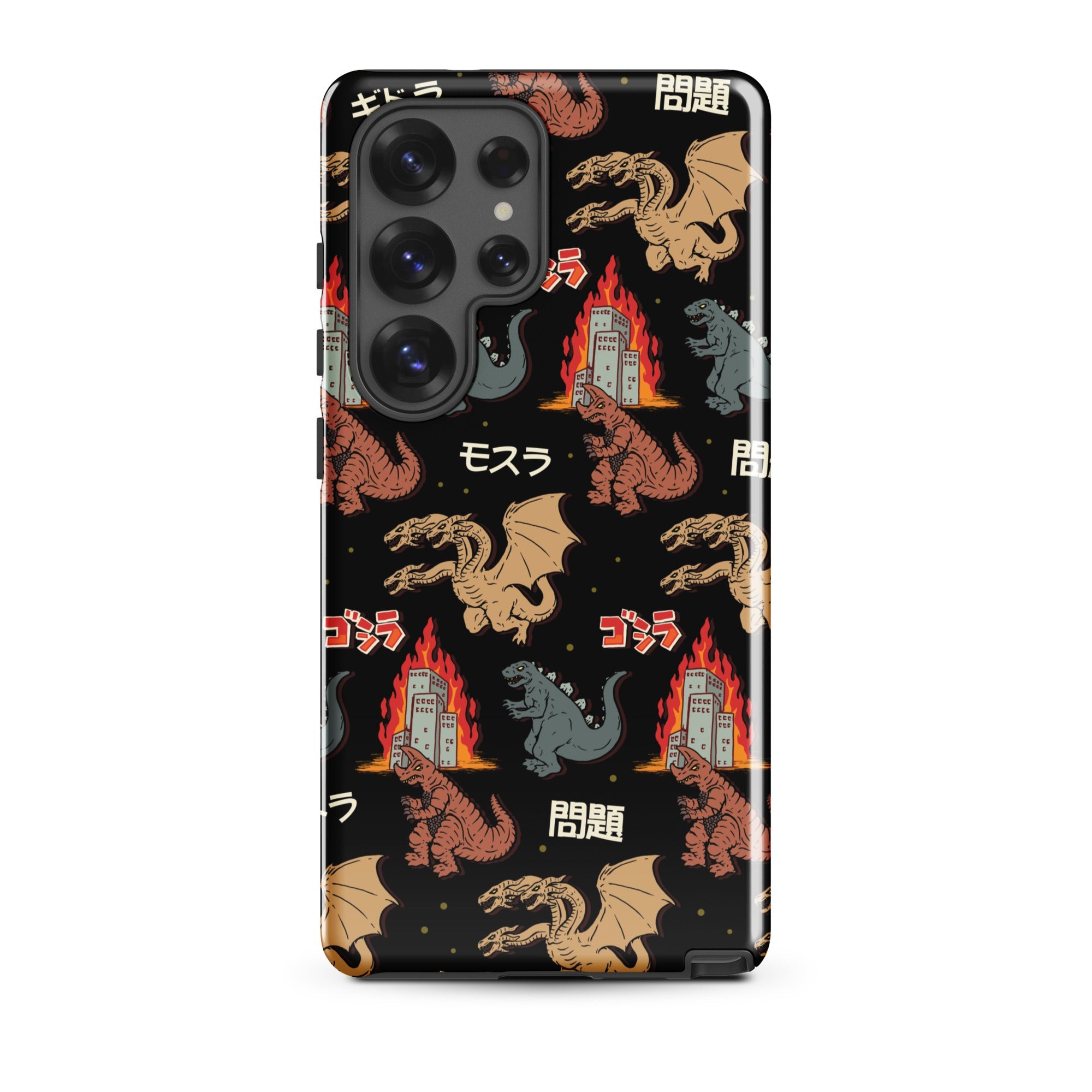 Murder Apparel Godzilla And Friends Samsung Case