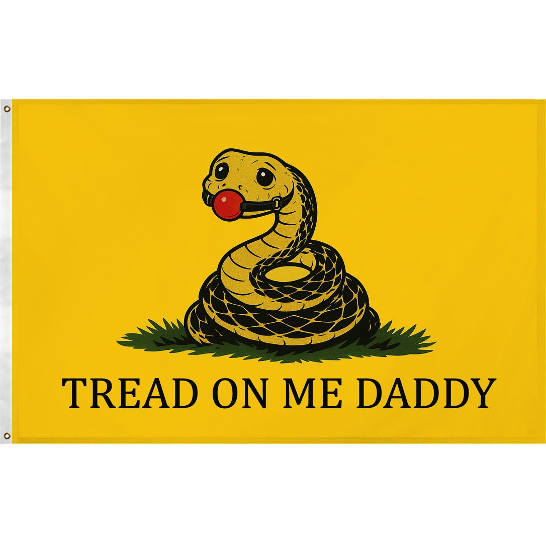 Original Underground Tread On Me Daddy Flag