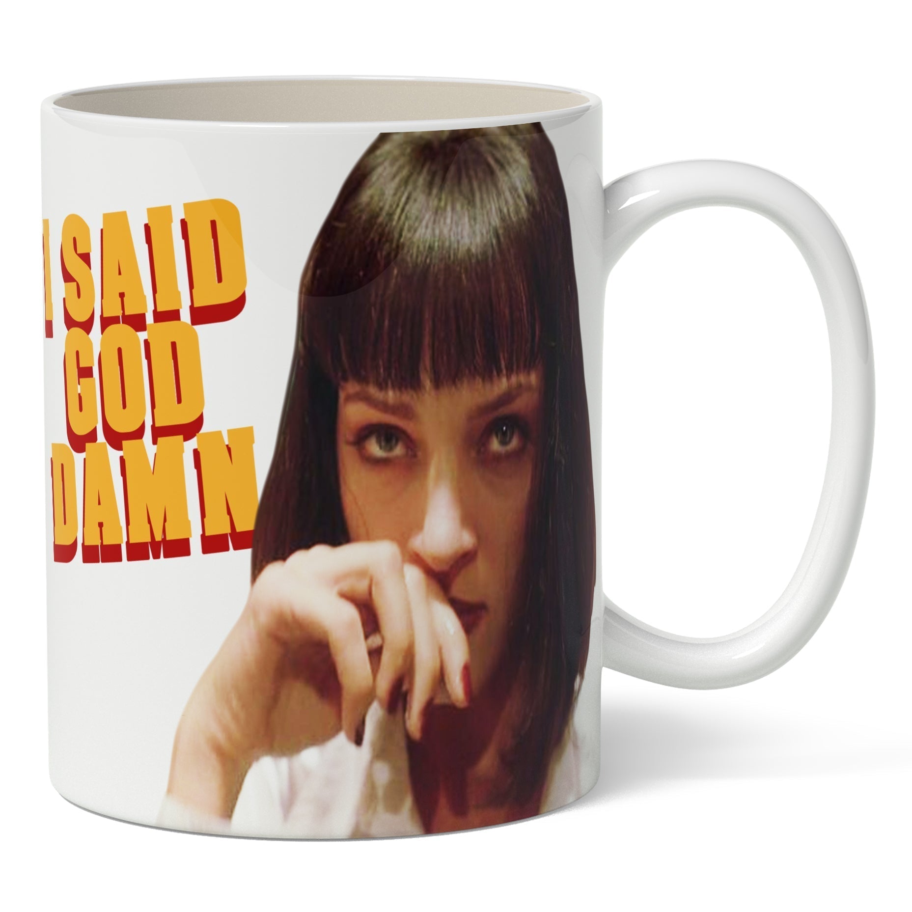 Original Underground Uma Thurman "Pulp Fiction" Mug