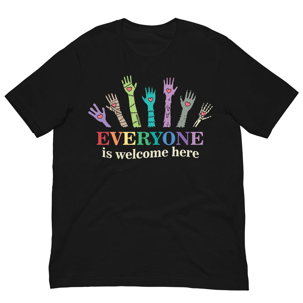 Murder Apparel Everyone Is Welcome Here Pride T-shirt