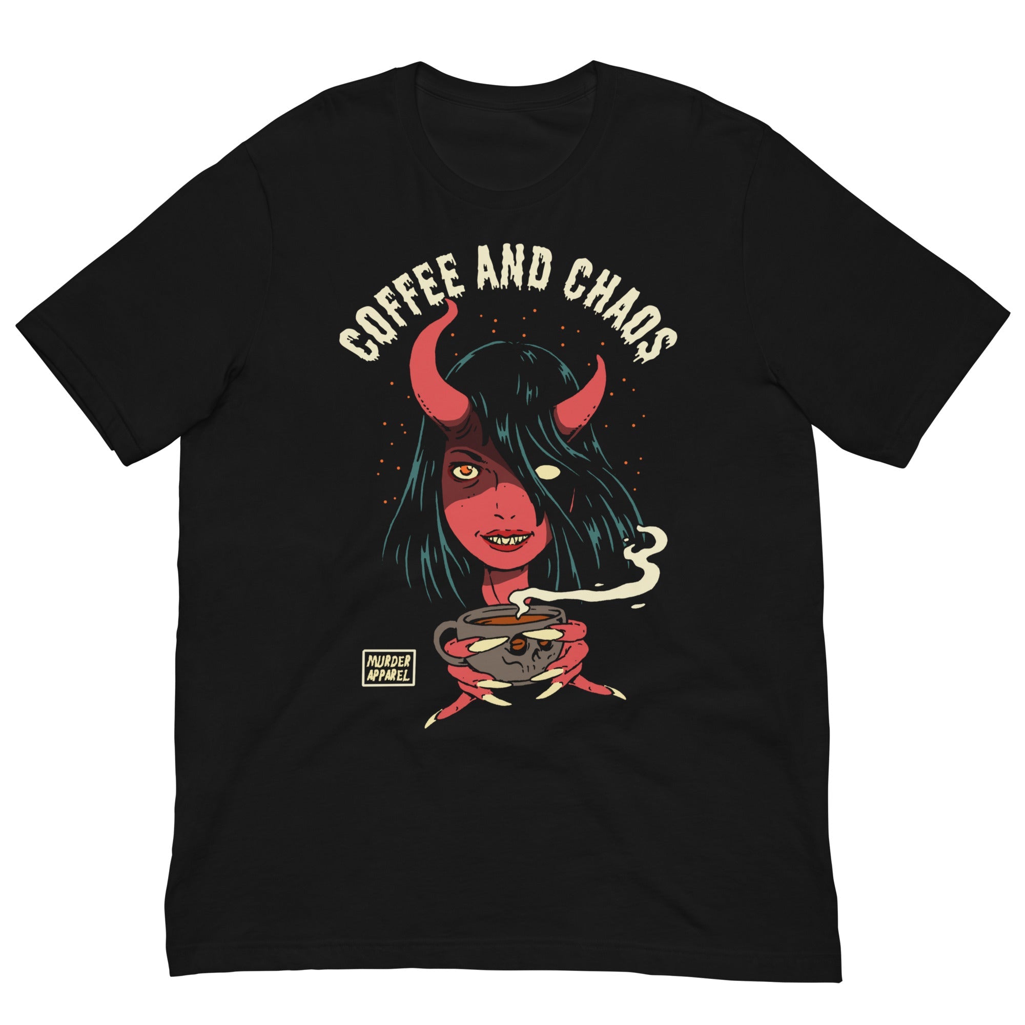 Murder Apparel Coffee And Chaos T-shirt
