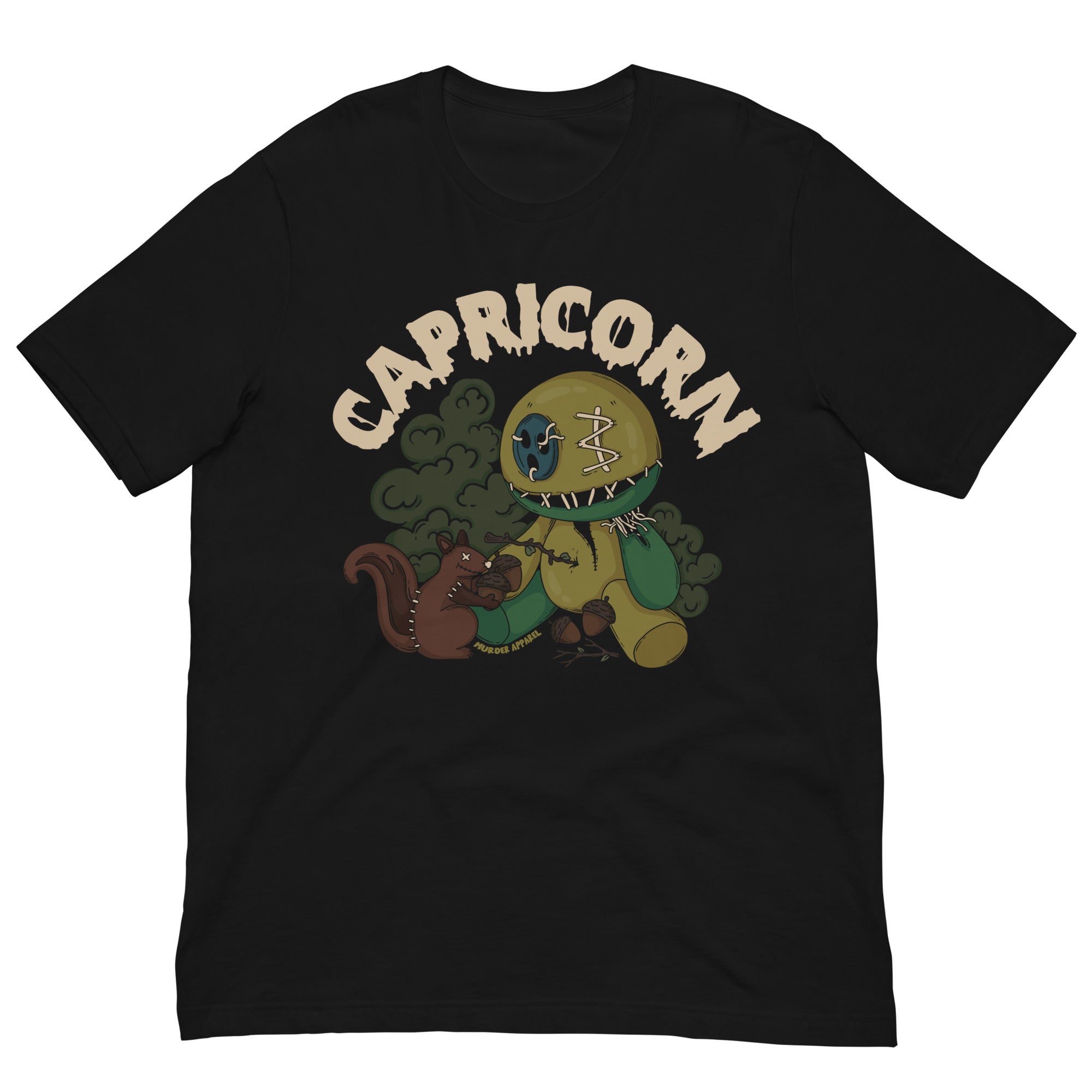 Murder Apparel Capricorn Voodoo Doll T-shirt