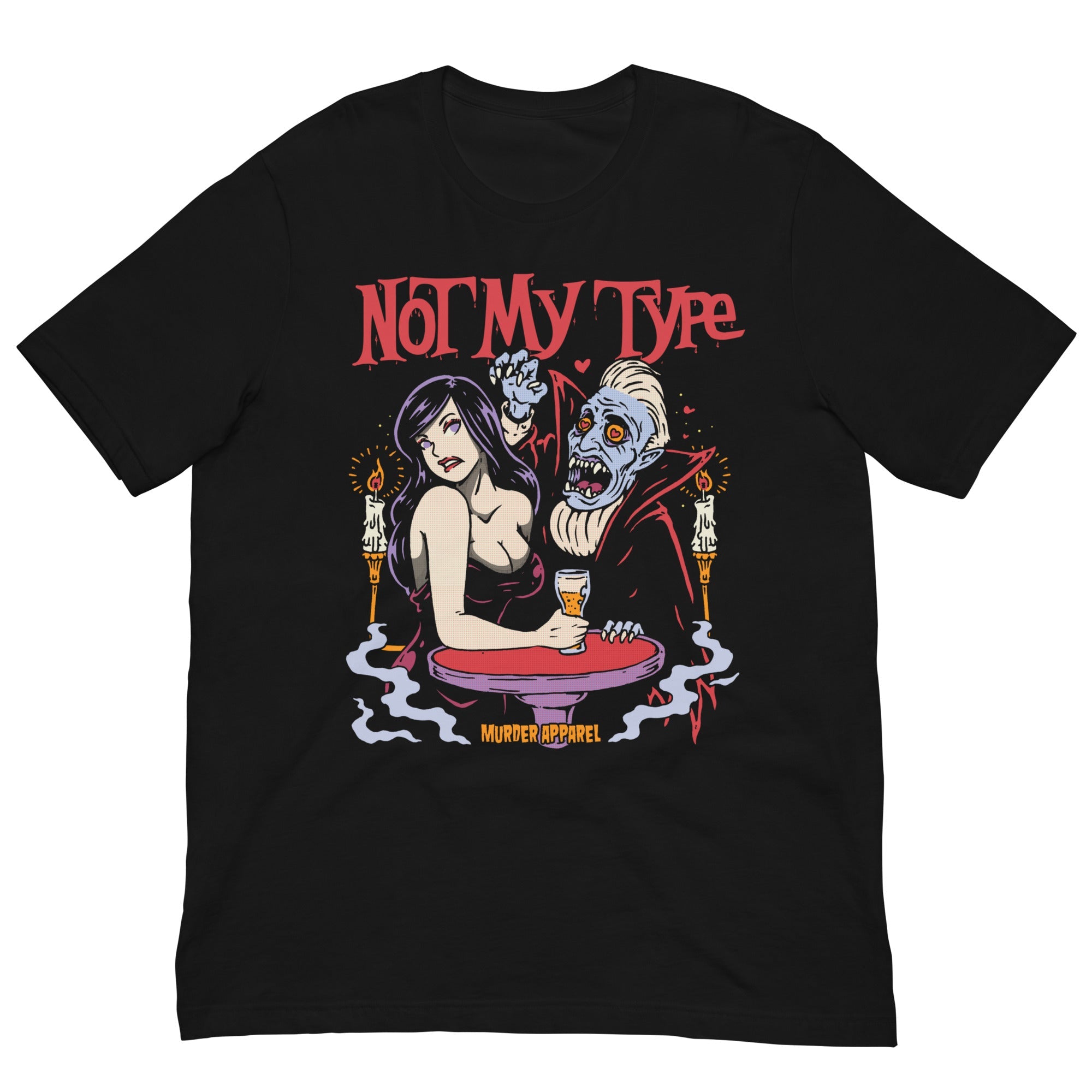 Murder Apparel Not My (Blood) Type T-shirt