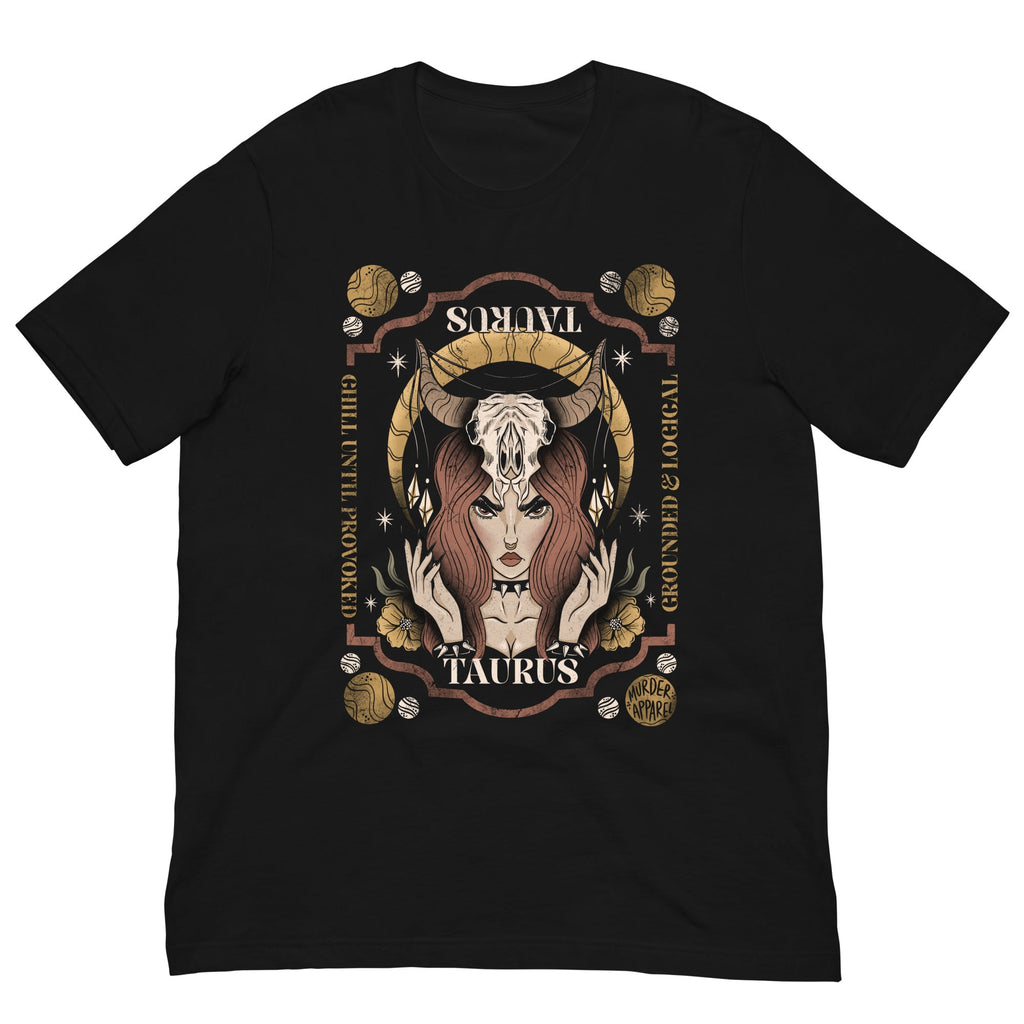 Murder Apparel Taurus Zodiac T-shirt