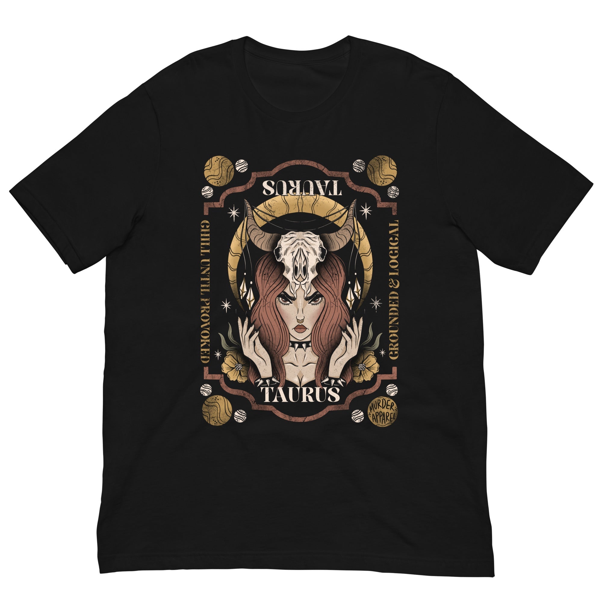 Murder Apparel Taurus Zodiac T-shirt