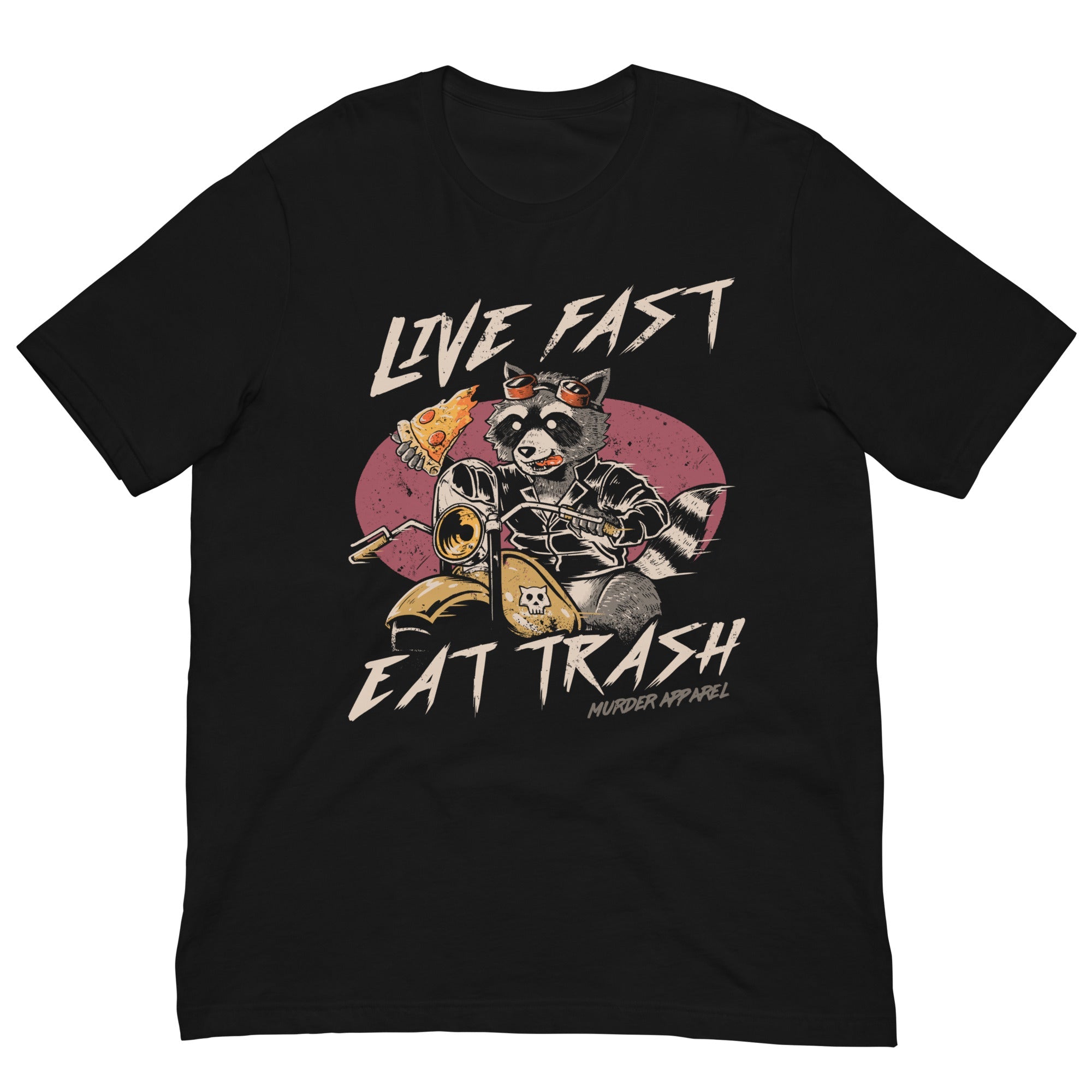 Murder Apparel Live Fast Eat Trash T-shirt
