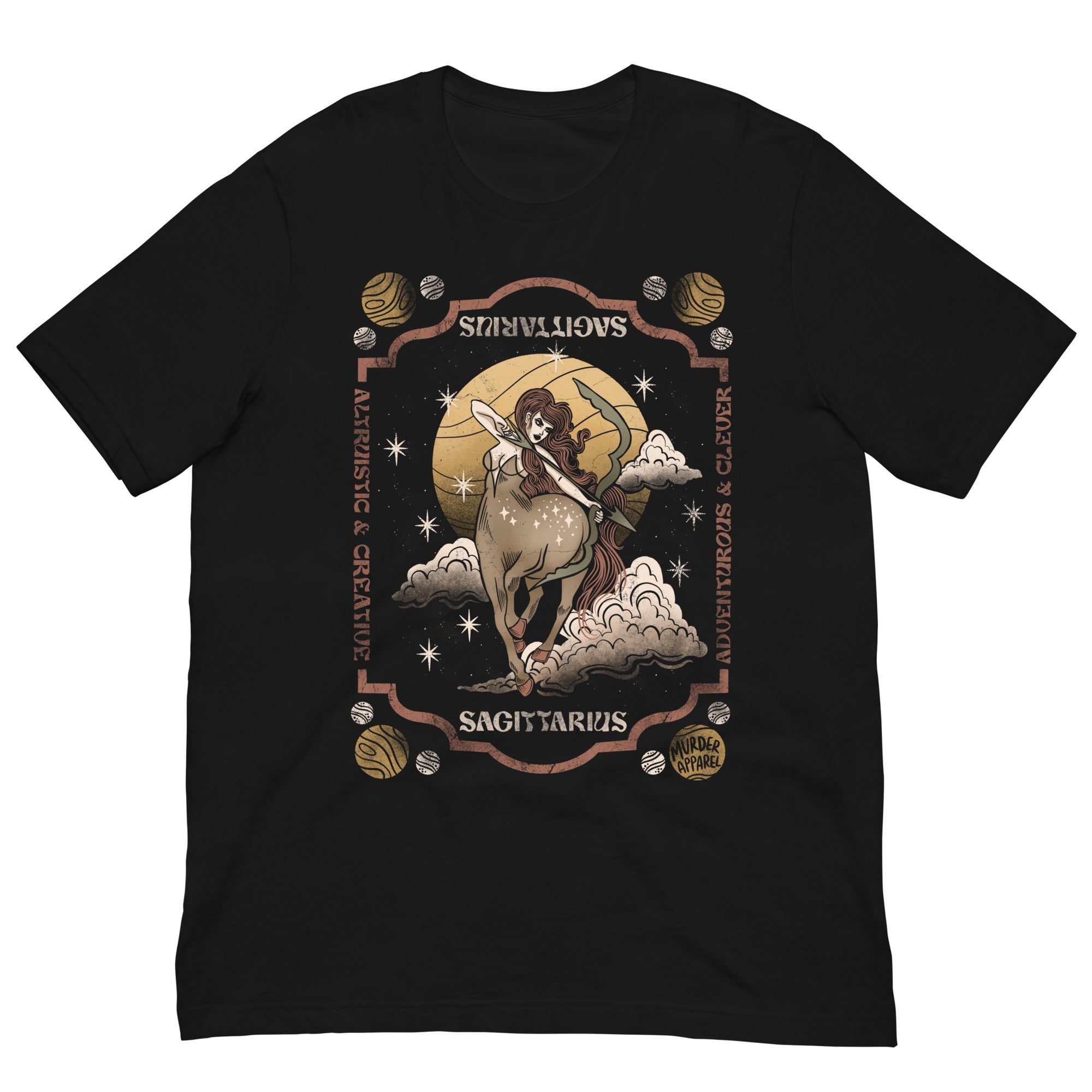 Murder Apparel Sagittarius Zodiac T-Shirt