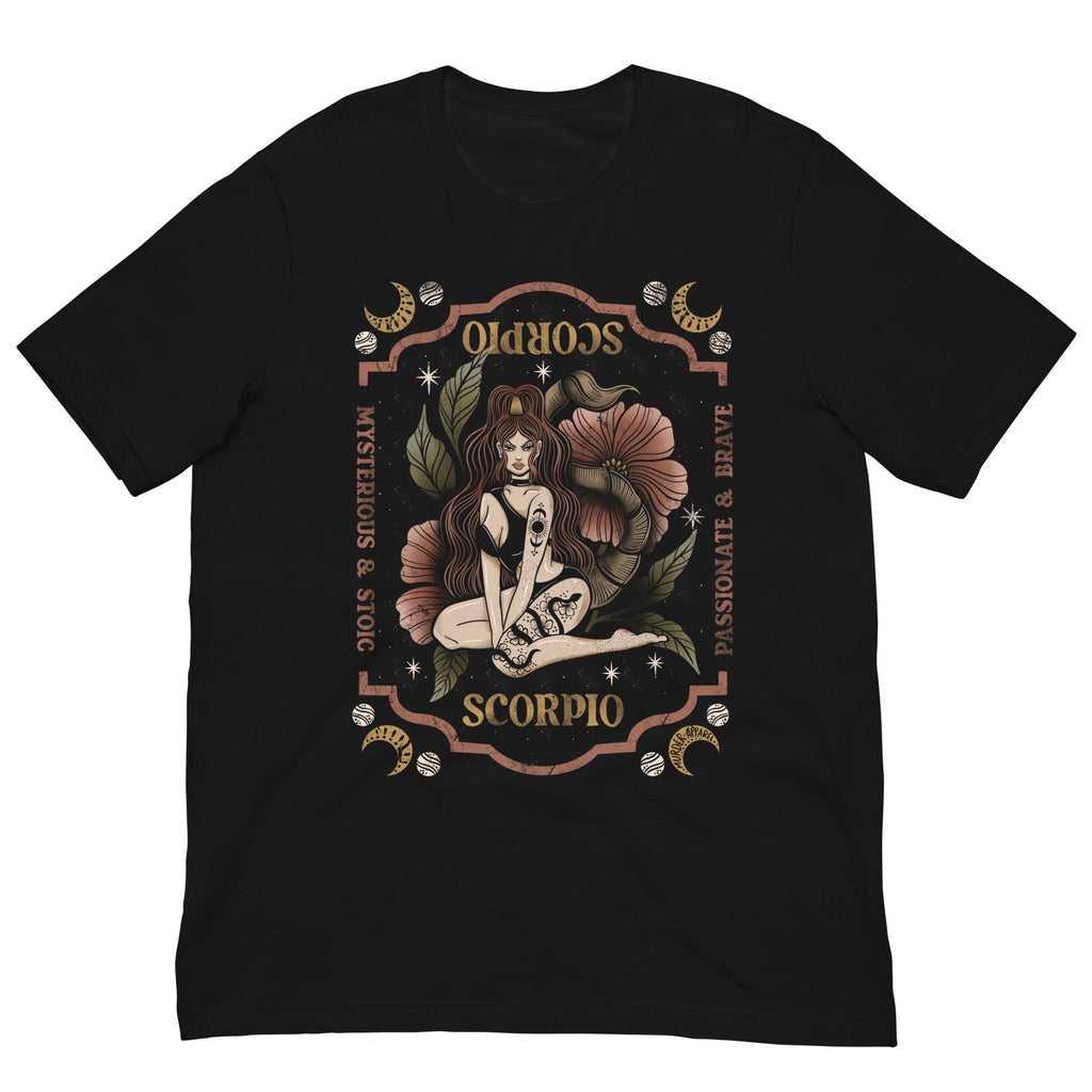 Murder Apparel Scorpio Zodiac T-shirt