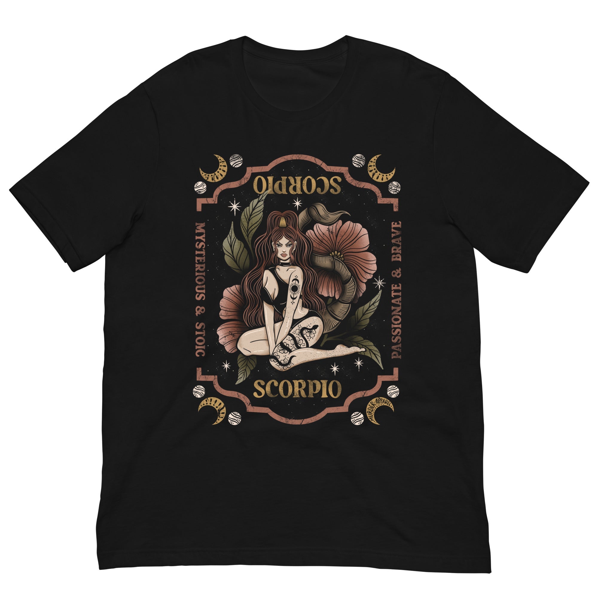 Murder Apparel Scorpio Zodiac T-shirt