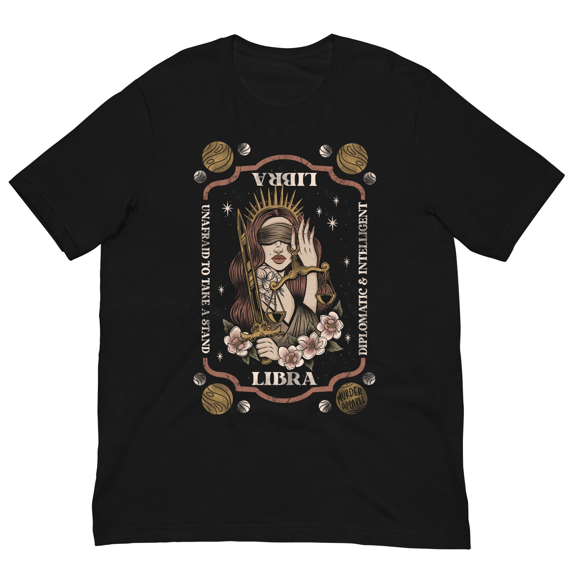 Murder Apparel Libra Zodiac T-Shirt