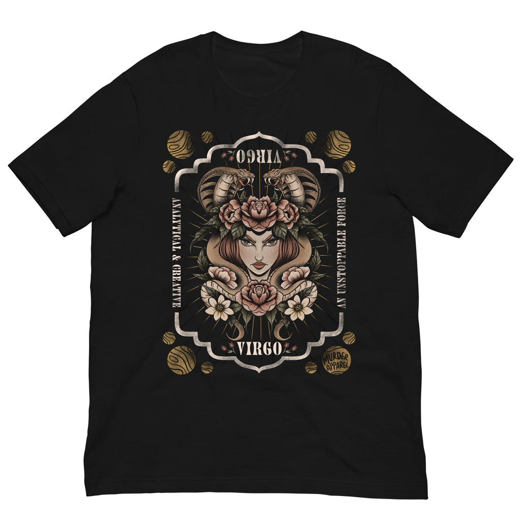Murder Apparel Virgo Zodiac T-Shirt