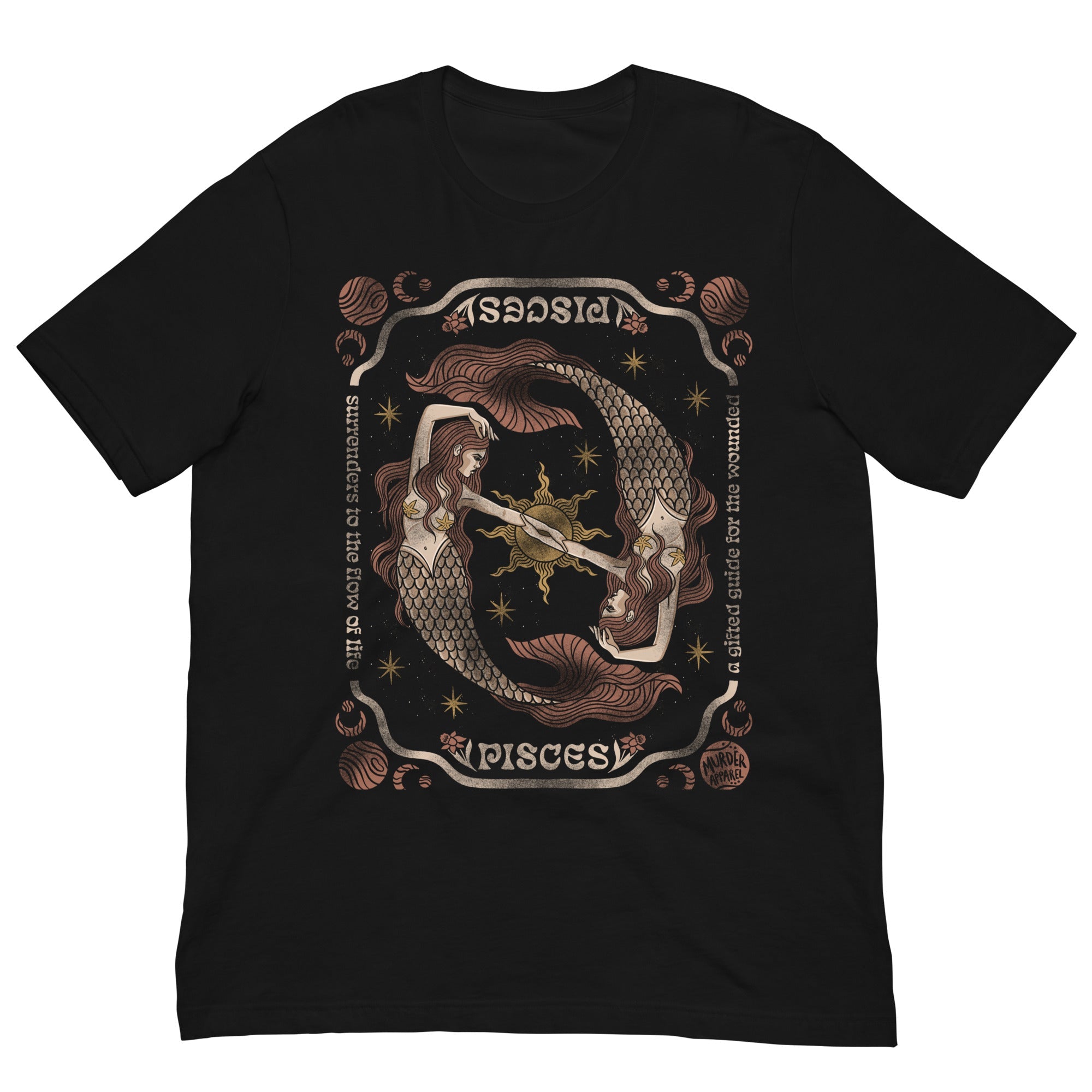 Murder Apparel Pisces Zodiac T-Shirt
