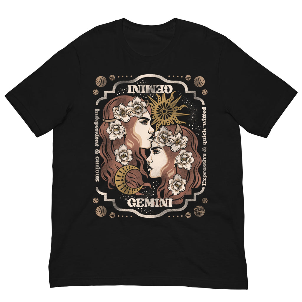 Murder Apparel Gemini Zodiac T-Shirt