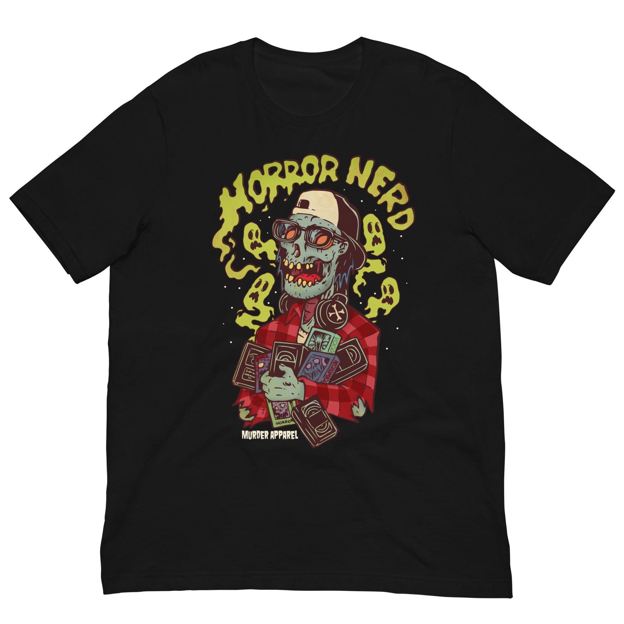 Murder Apparel Retro Horror Nerd T-Shirt
