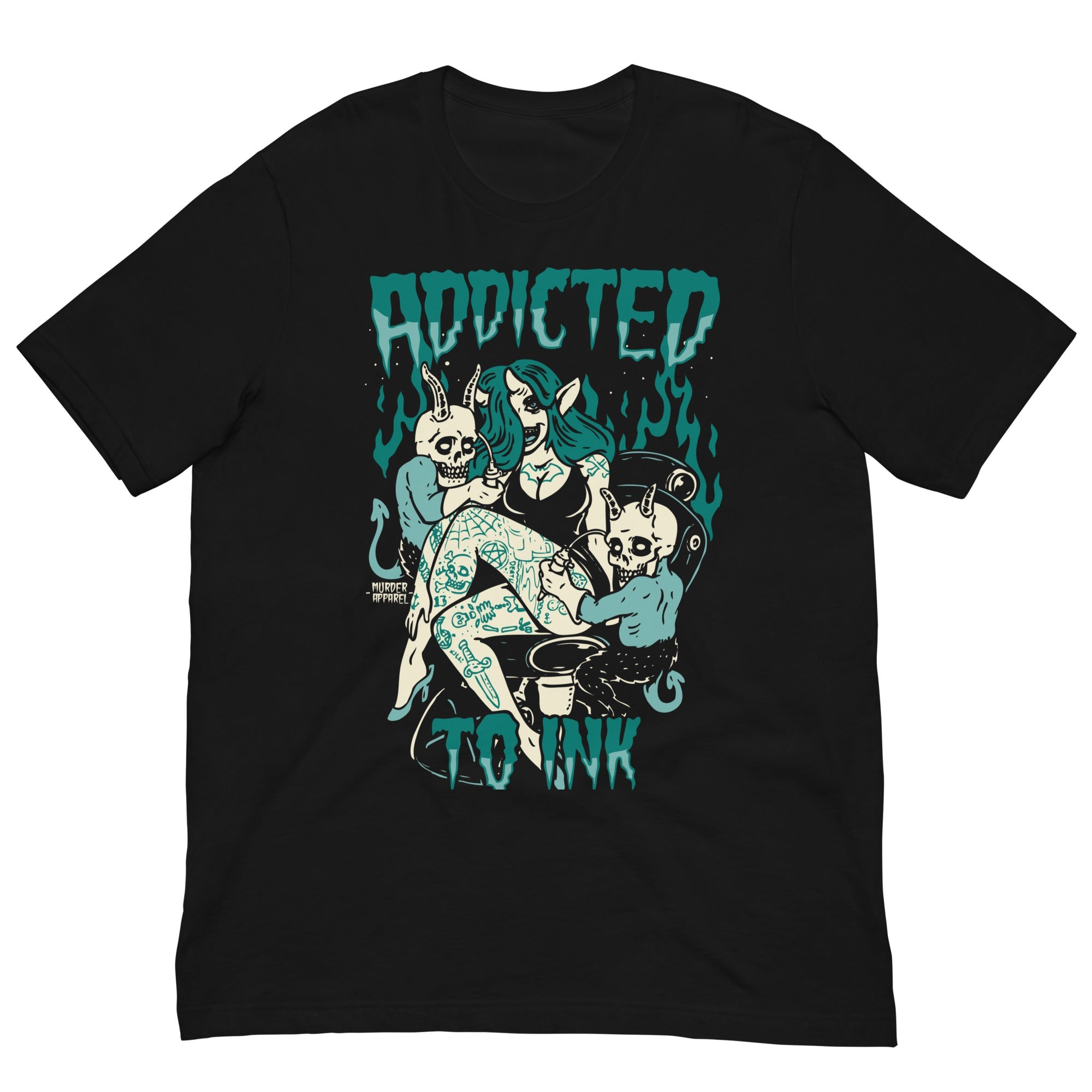 Murder Apparel Addicted To Ink T-Shirt