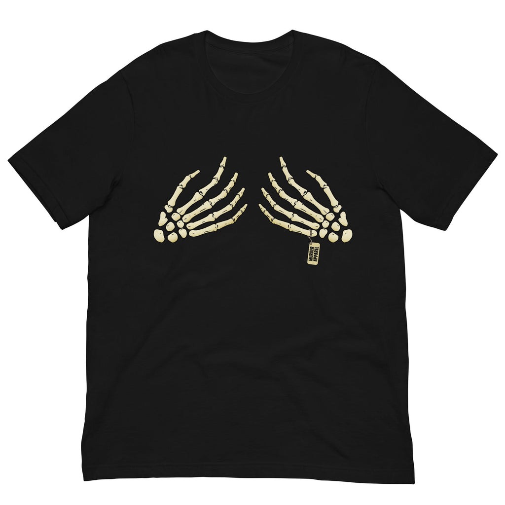 Murder Apparel Skeleton Boobs T-Shirt