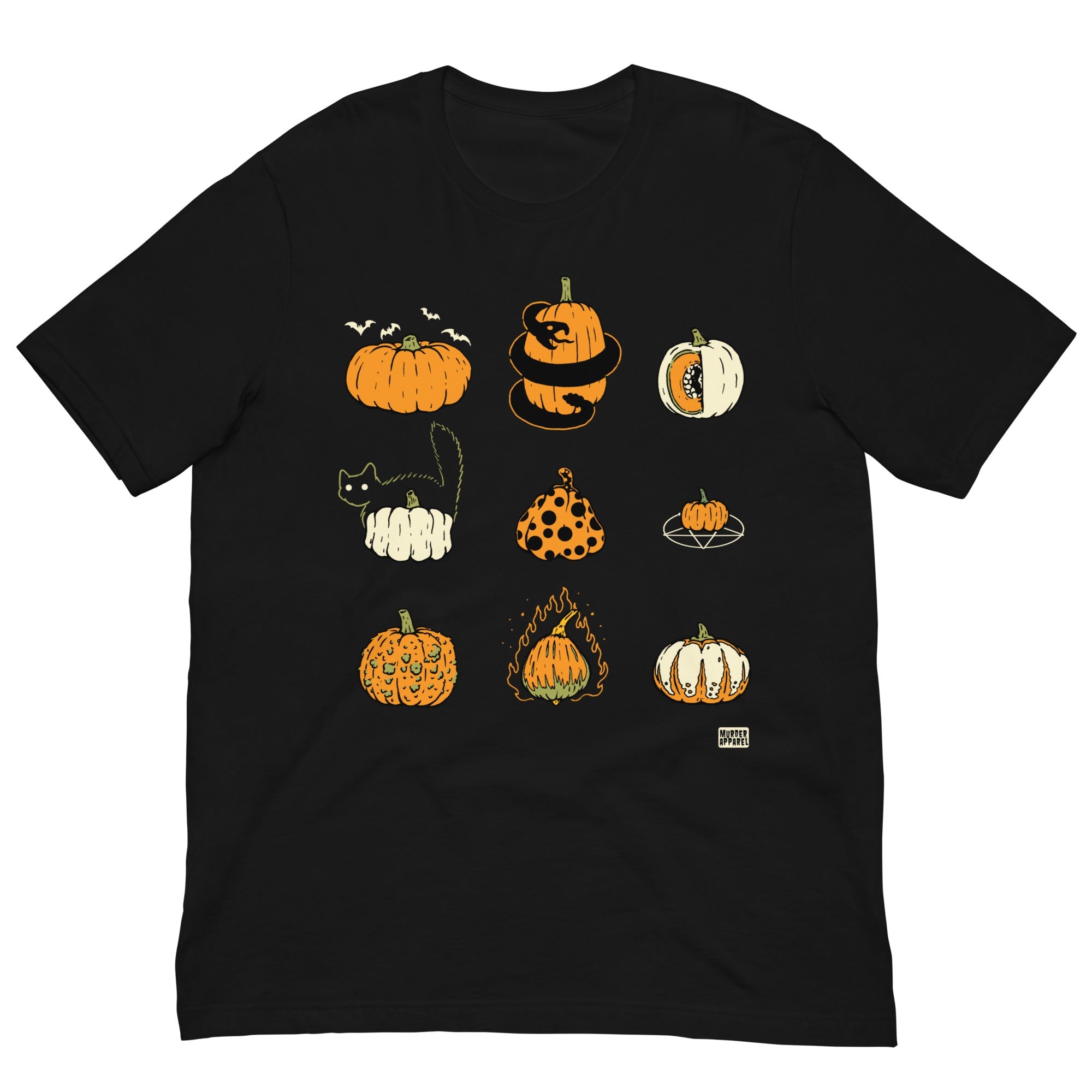 Murder Apparel 9 Pumpkins T-Shirt