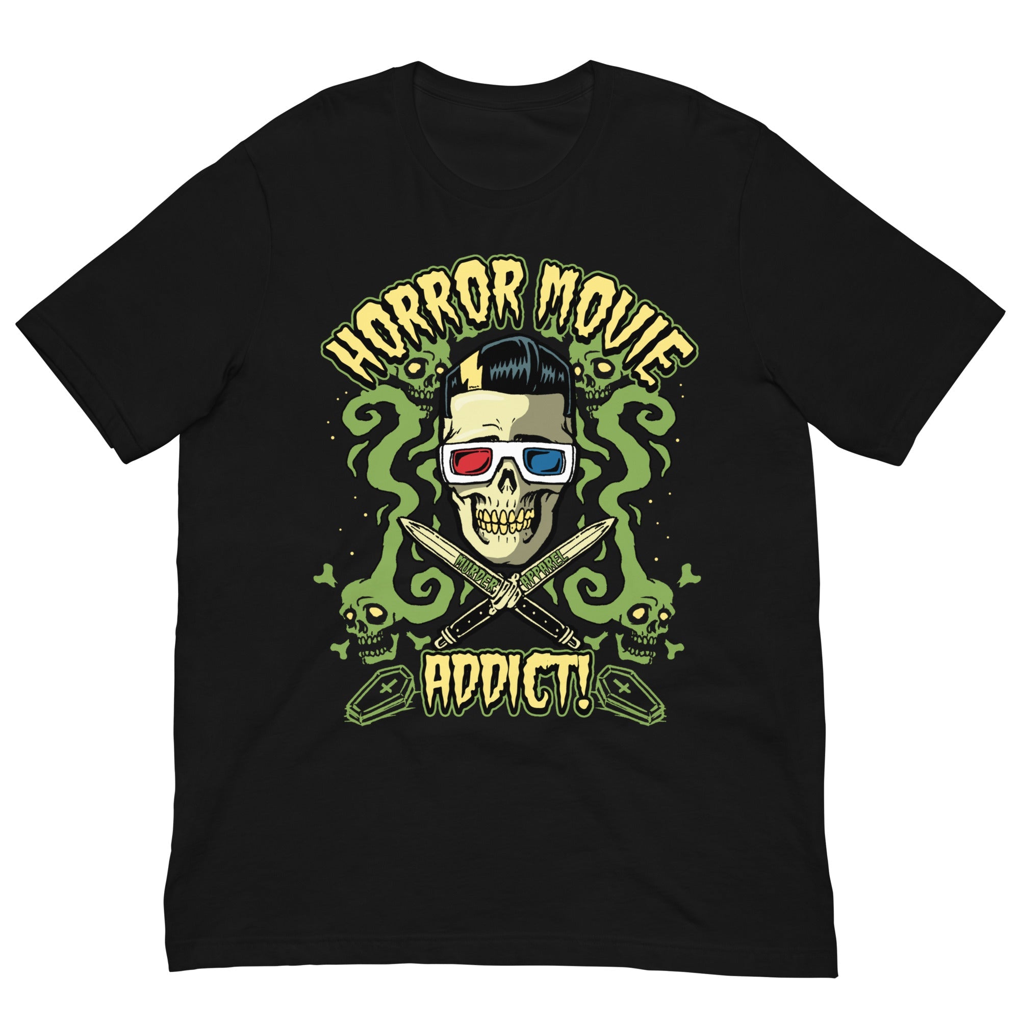 Murder Apparel Horror Movie Addict T-Shirt