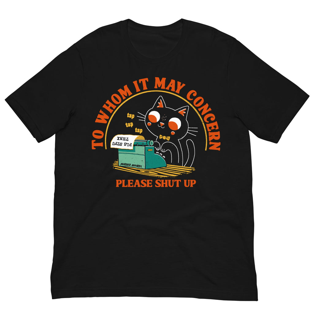 Murder Apparel Please STFU T-shirt