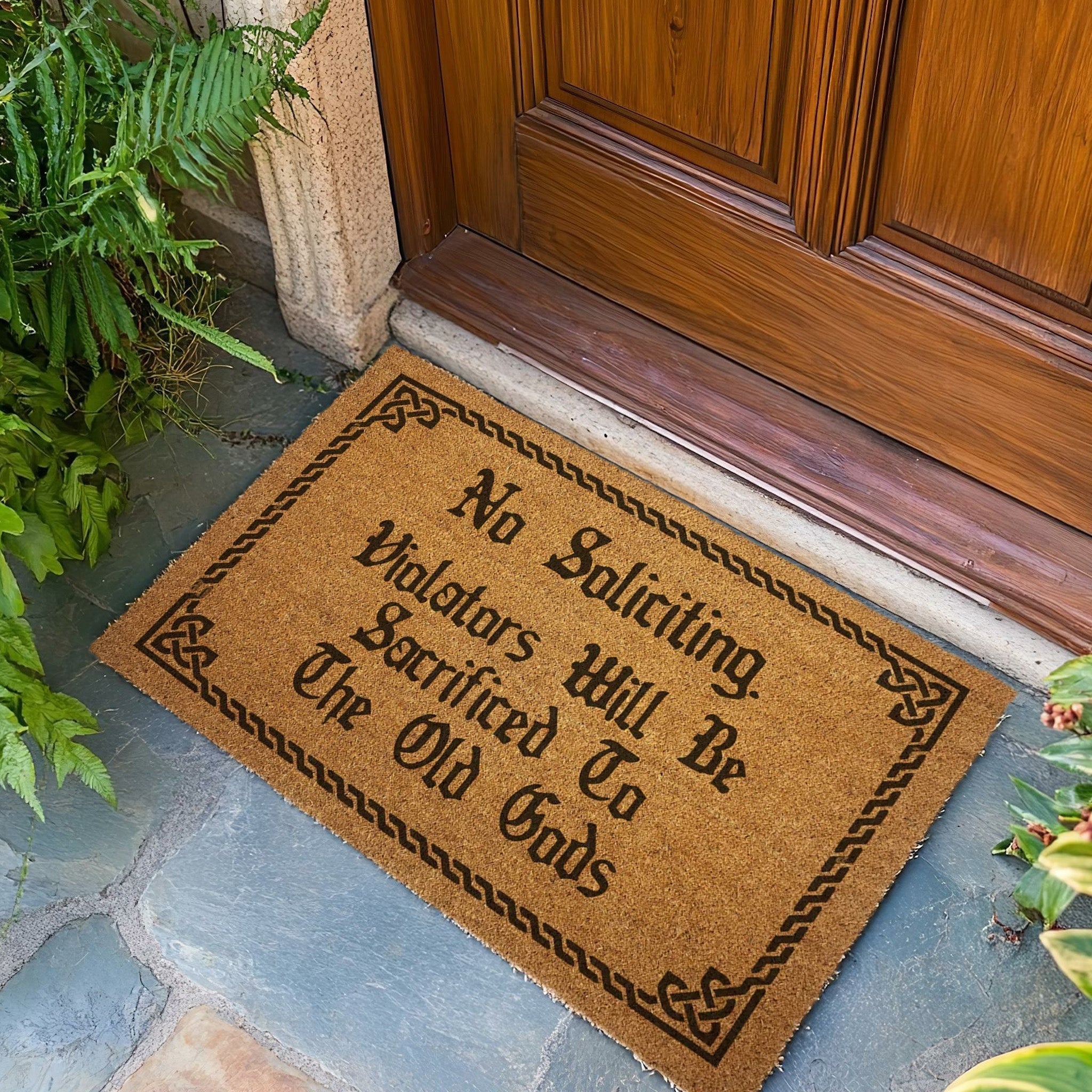 Original Underground Violators Will Be Sacrificed Door Mat