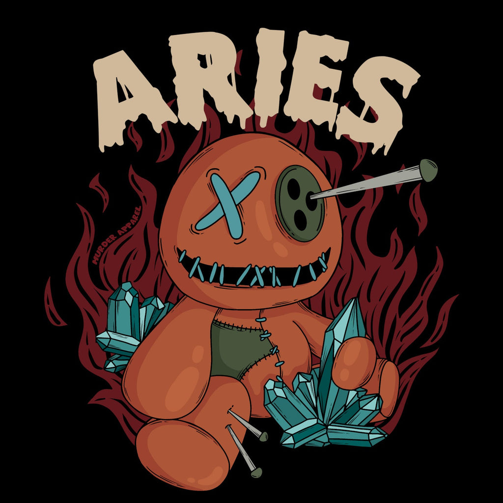 Murder Apparel Aries Voodoo Doll T-shirt
