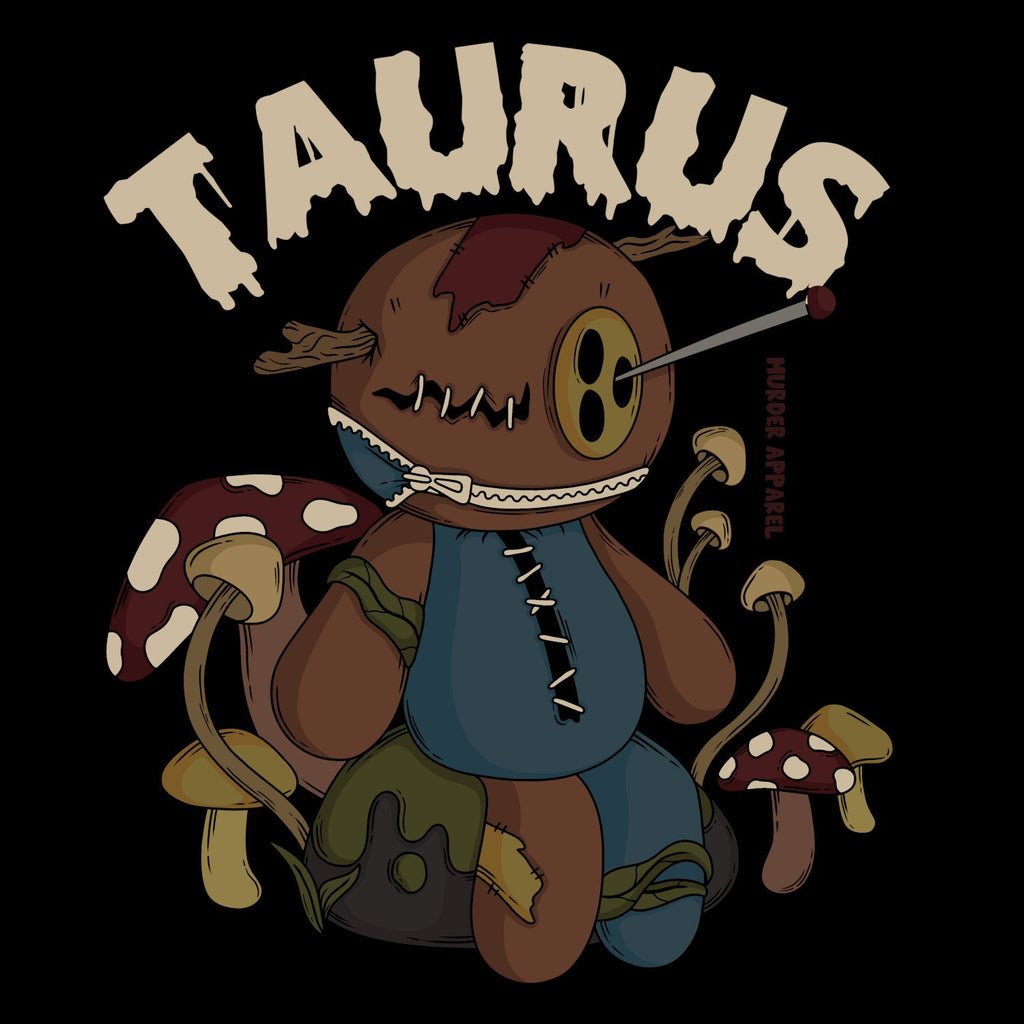 Murder Apparel Taurus Voodoo Doll T-shirt