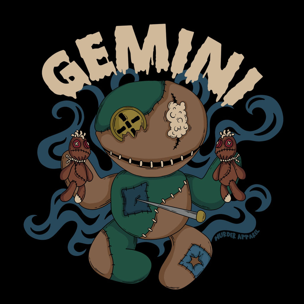 Murder Apparel Gemini Voodoo Doll T-shirt