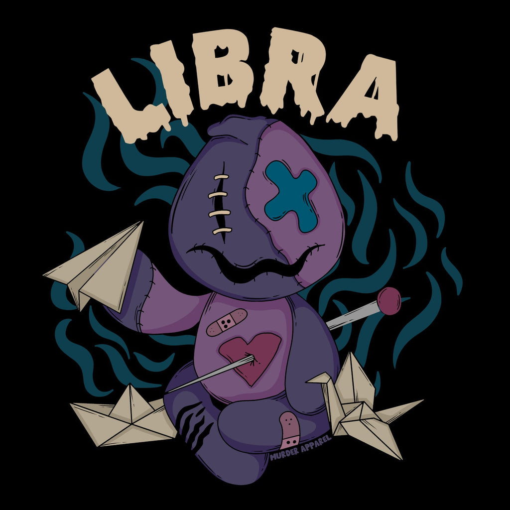 Murder Apparel Libra Voodoo Doll T-shirt