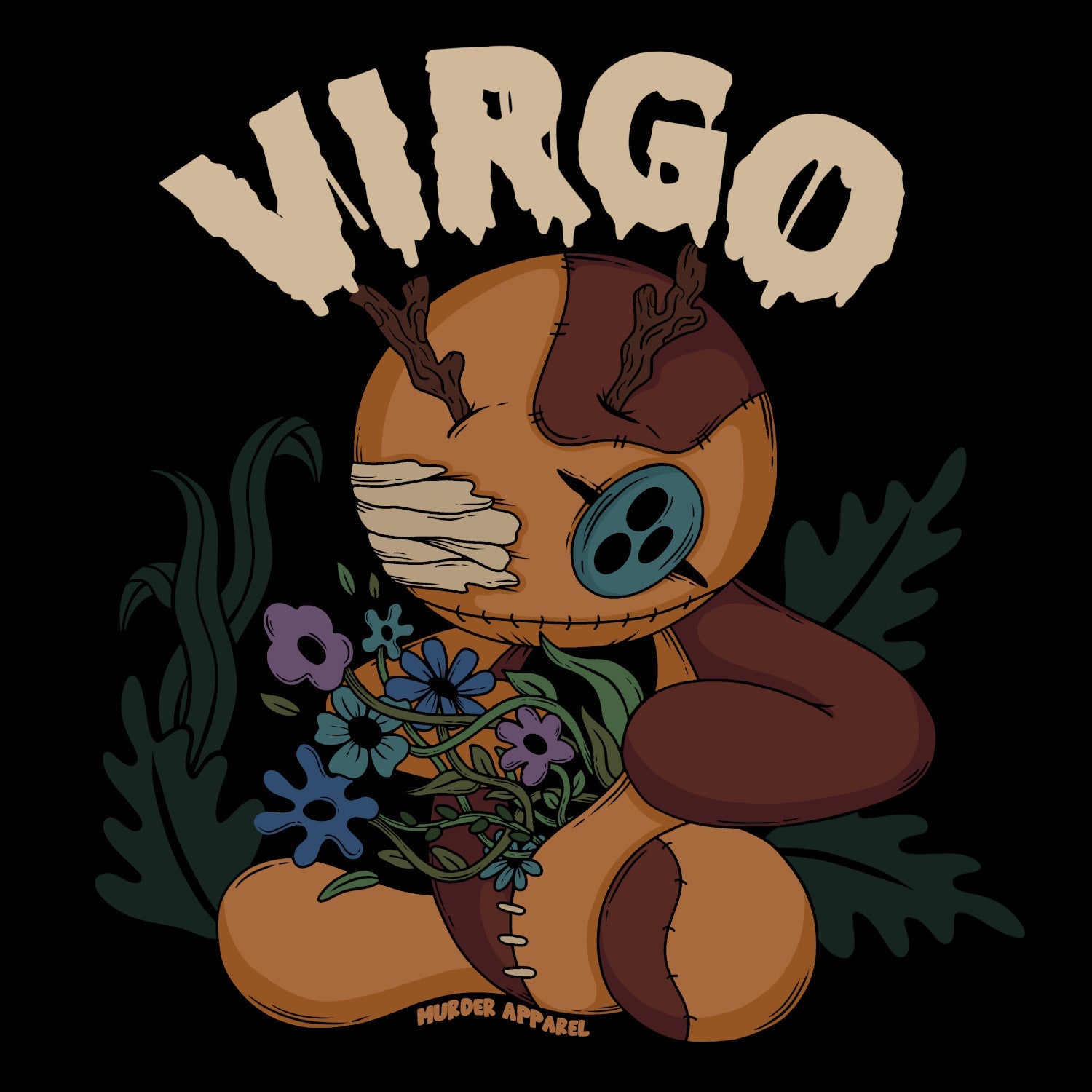 Murder Apparel Virgo Voodoo Doll T-shirt