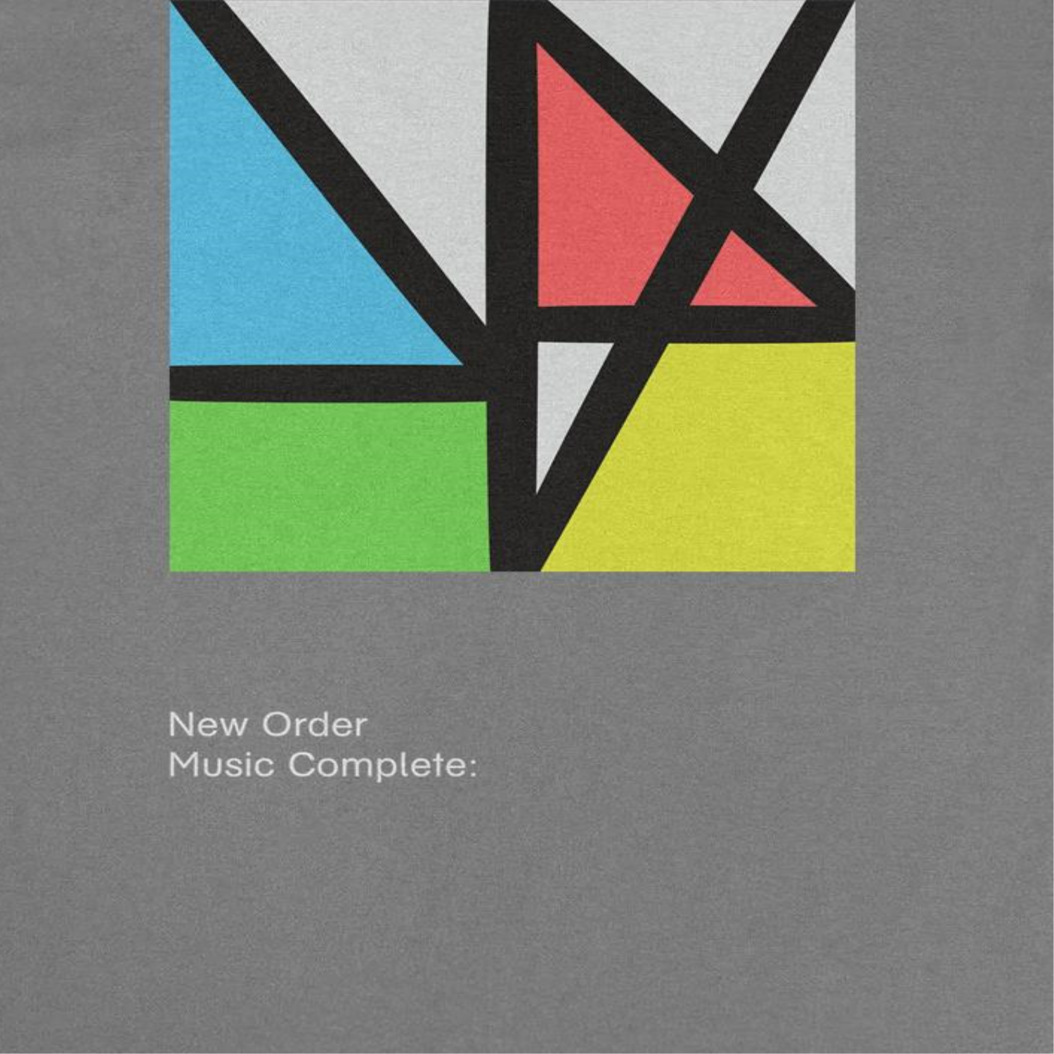 New Order Music Complete Title T-Shirt