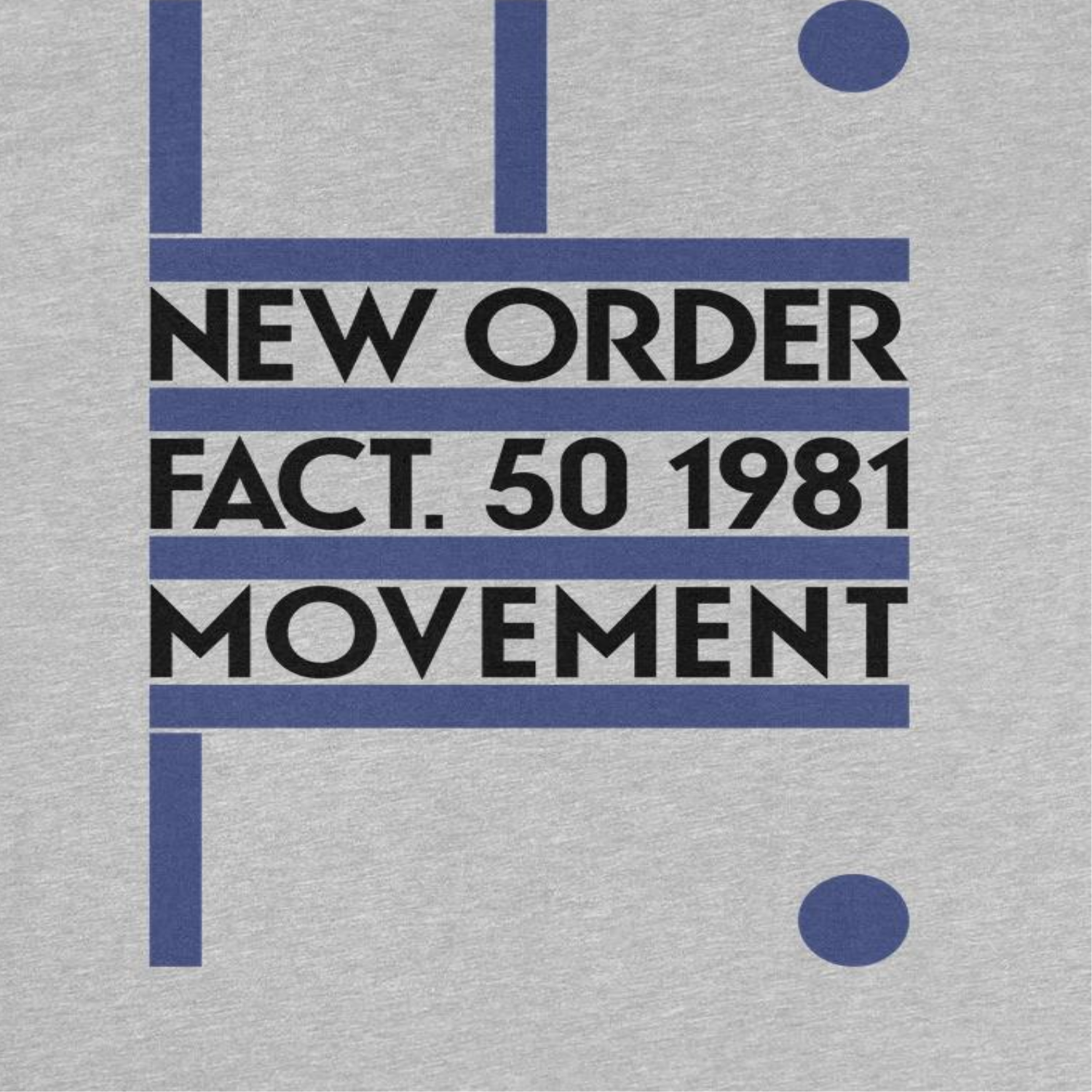 New Order Fact Movement T-Shirt