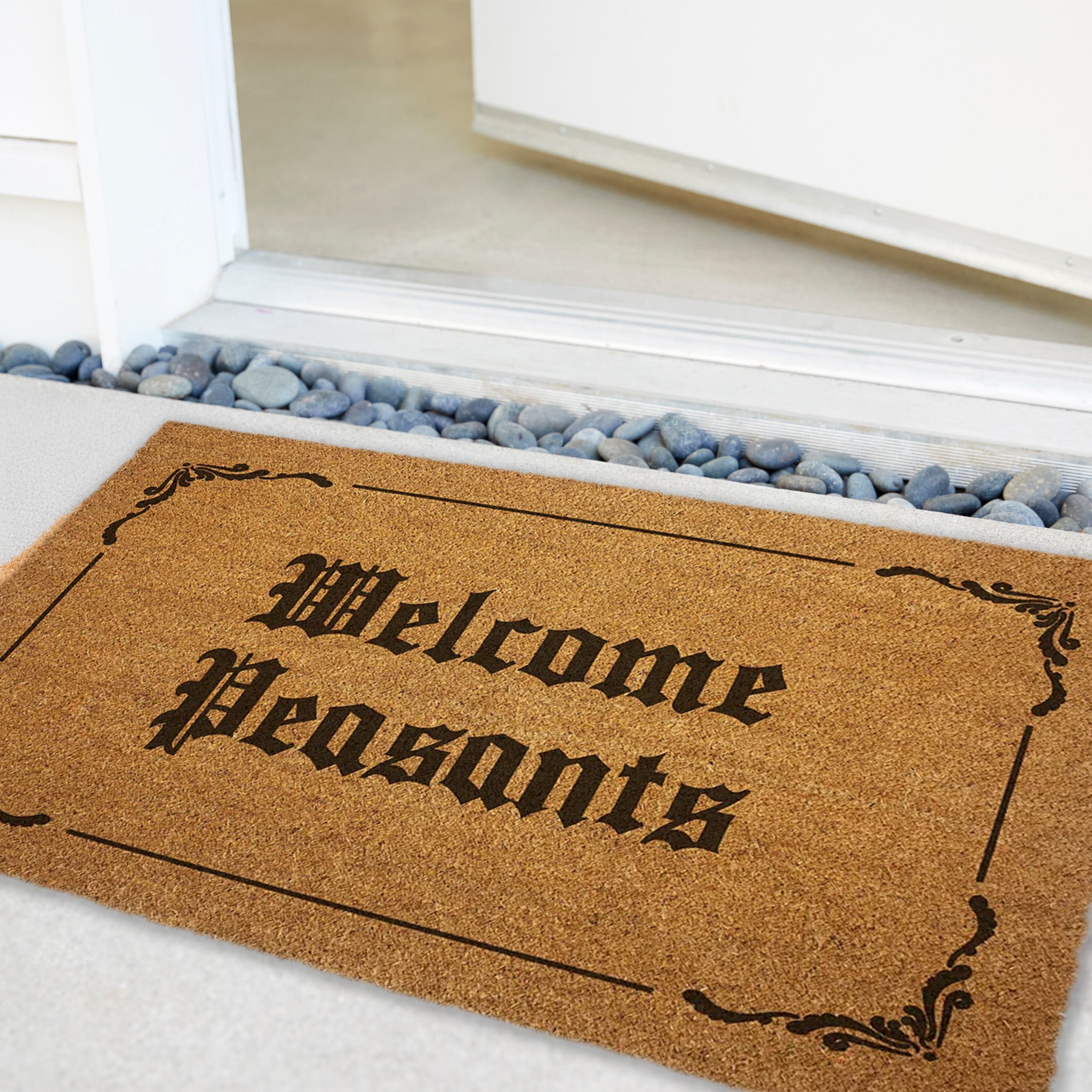 Original Underground Welcome Peasants Door Mat