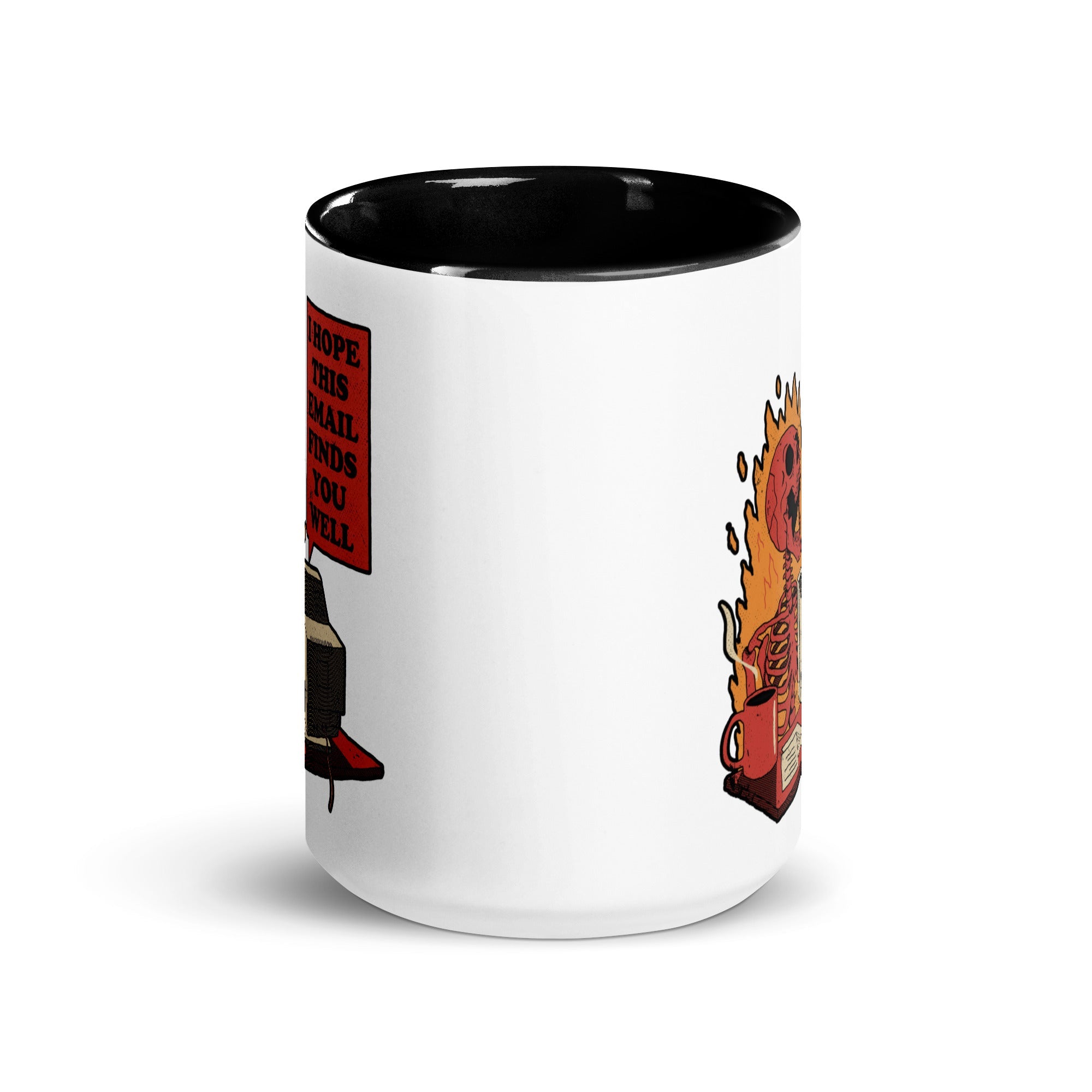 Murder Apparel I Hope This Email Finds You Well Mug