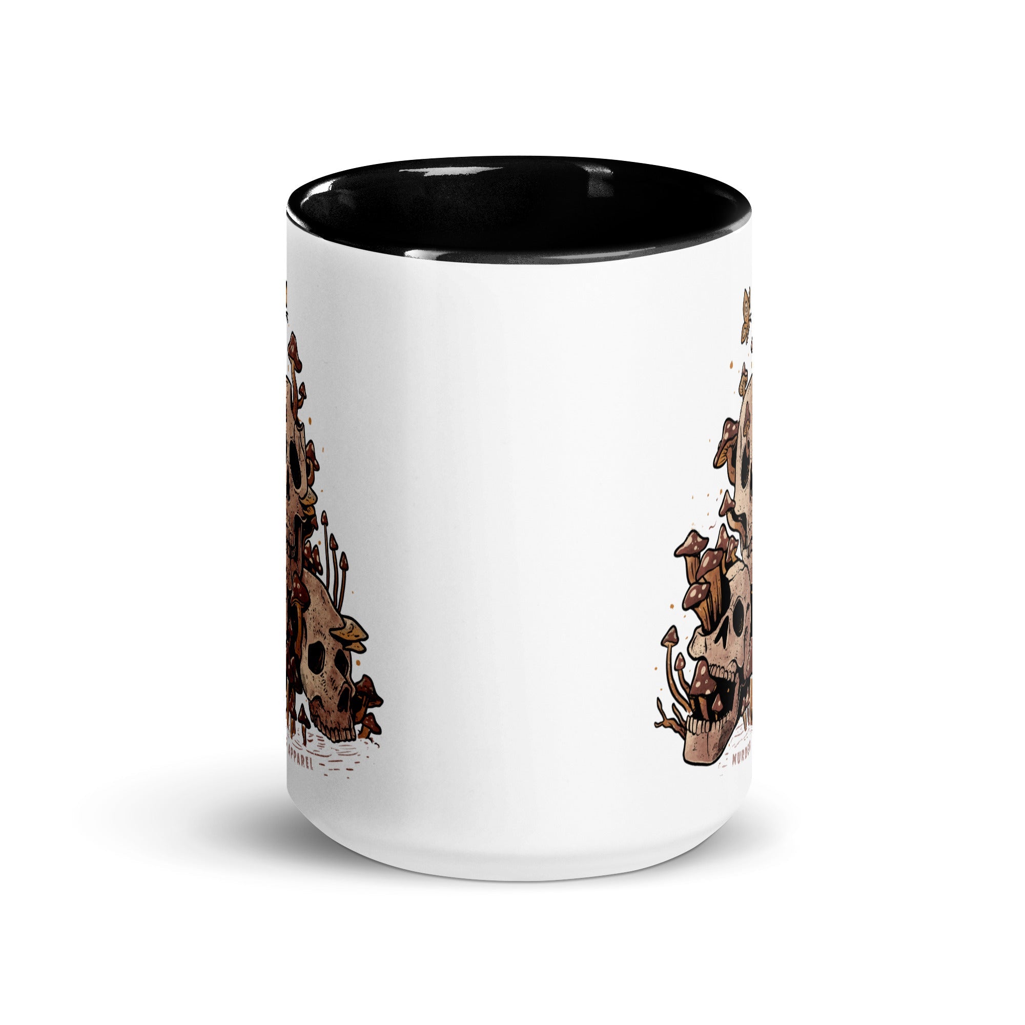 Murder Apparel Skulls And Fungi Mug