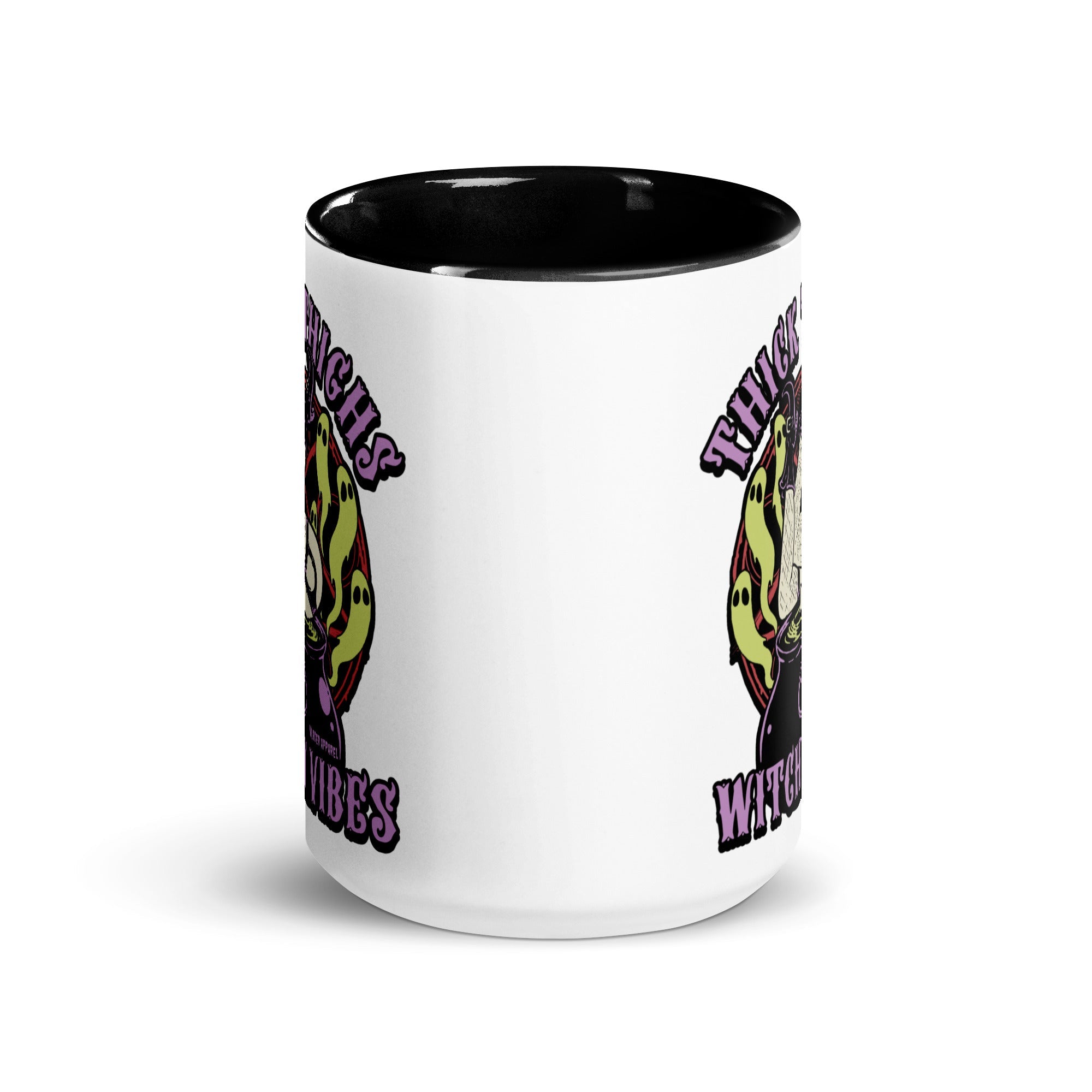 Murder Apparel Thick Thighs Witchy Vibes Mug