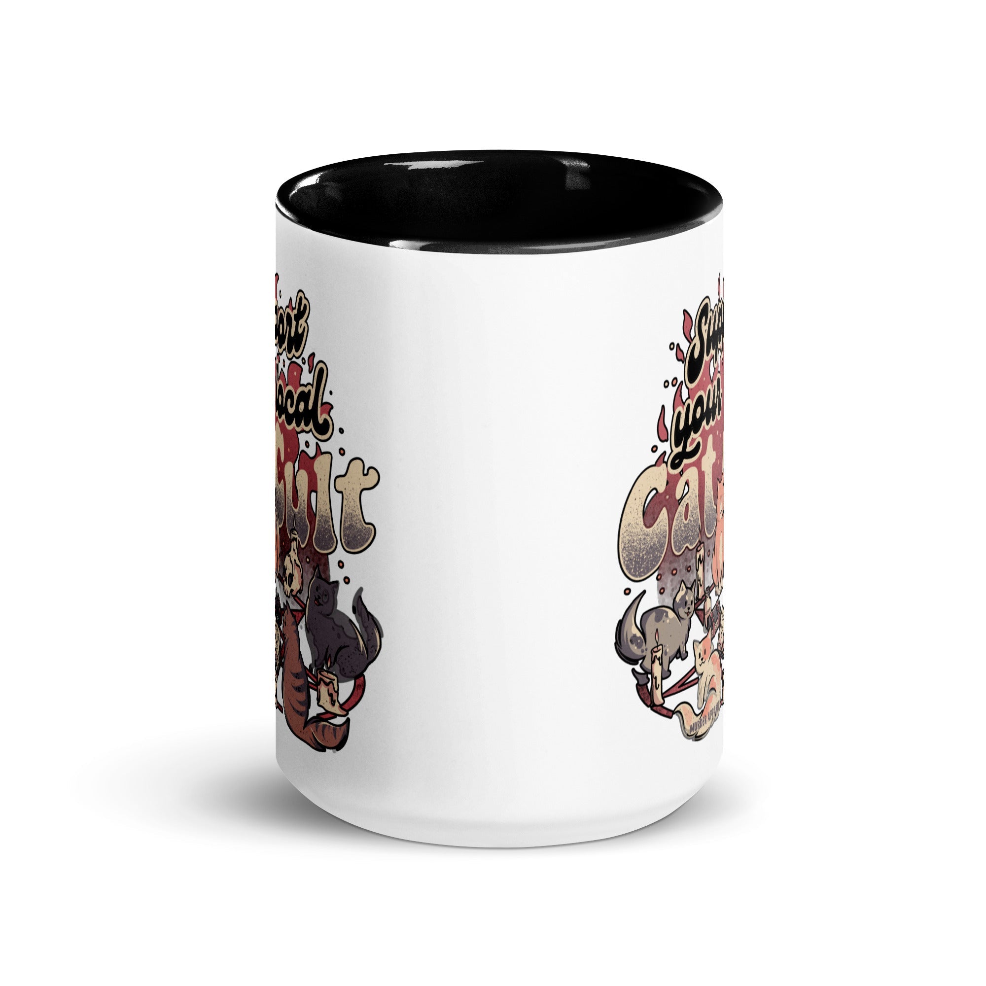 Murder Apparel Cat Cult Mug