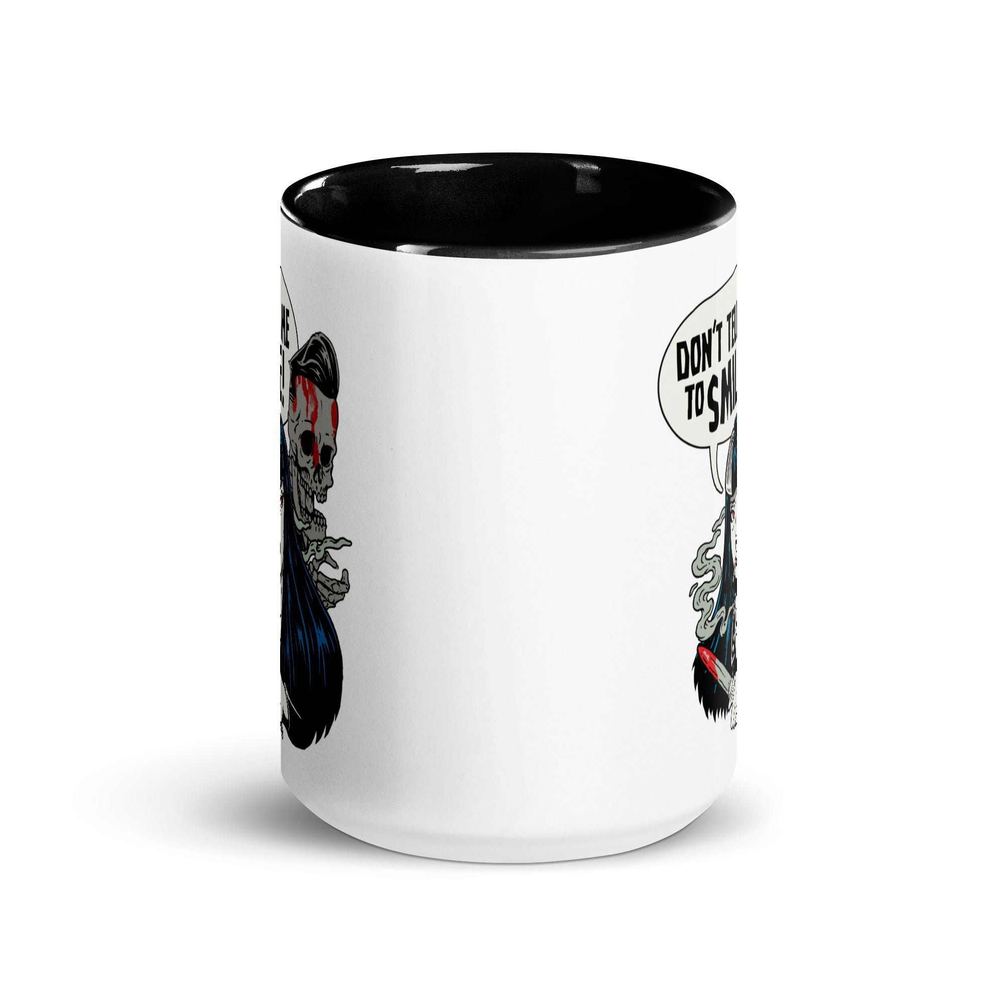 Murder Apparel Don't Tell Me To Smile Mug