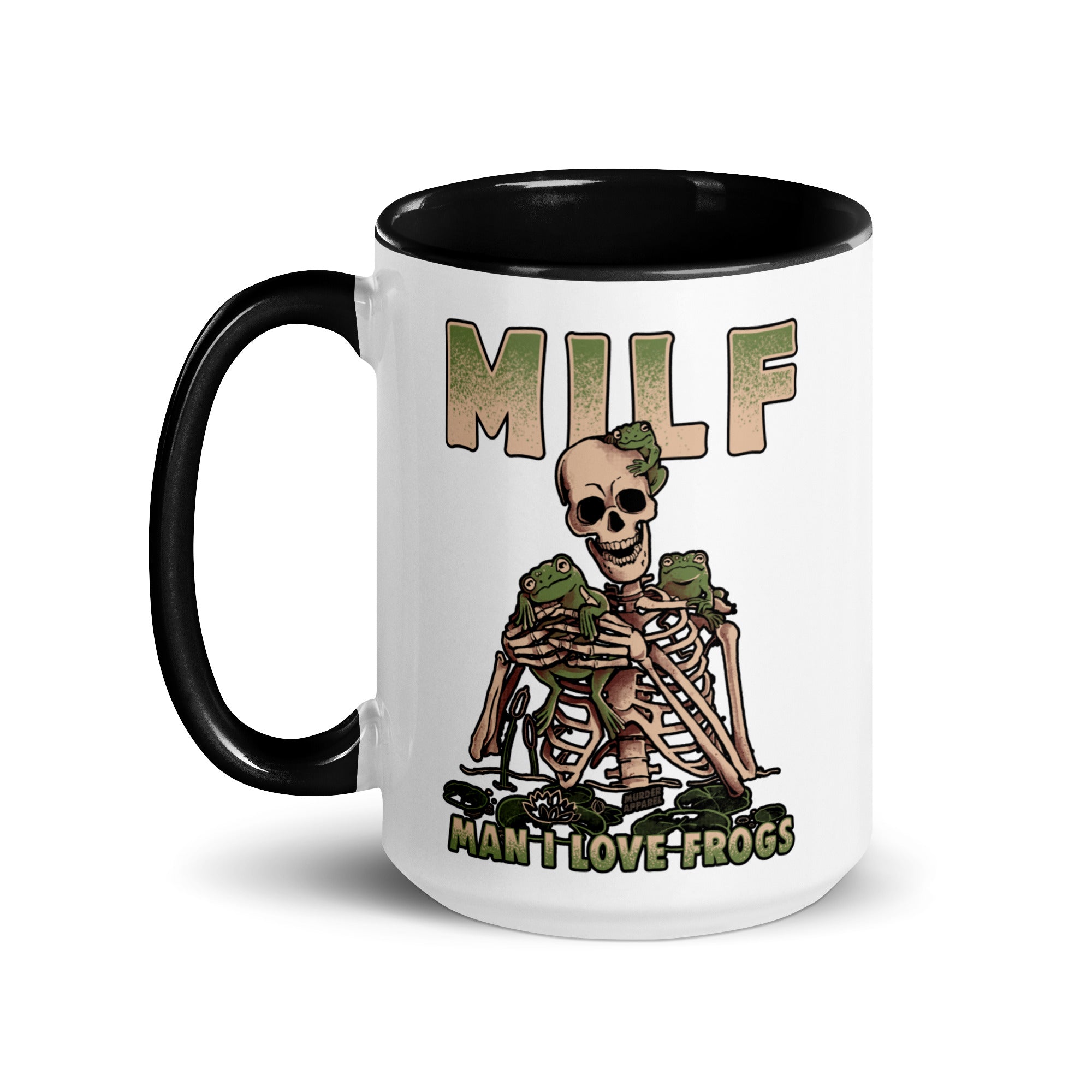 Murder Apparel Man I Love Frogs MILF Mug