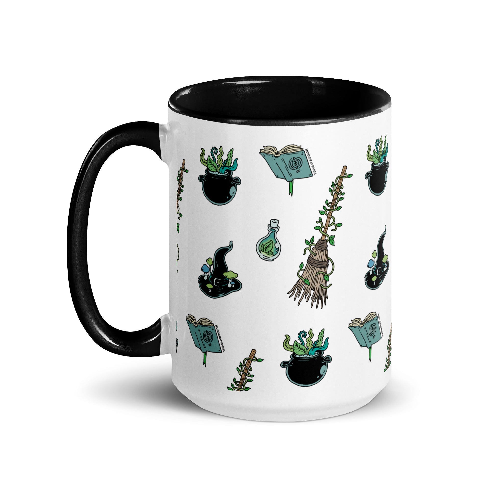 Murder Apparel Green Witch Mug