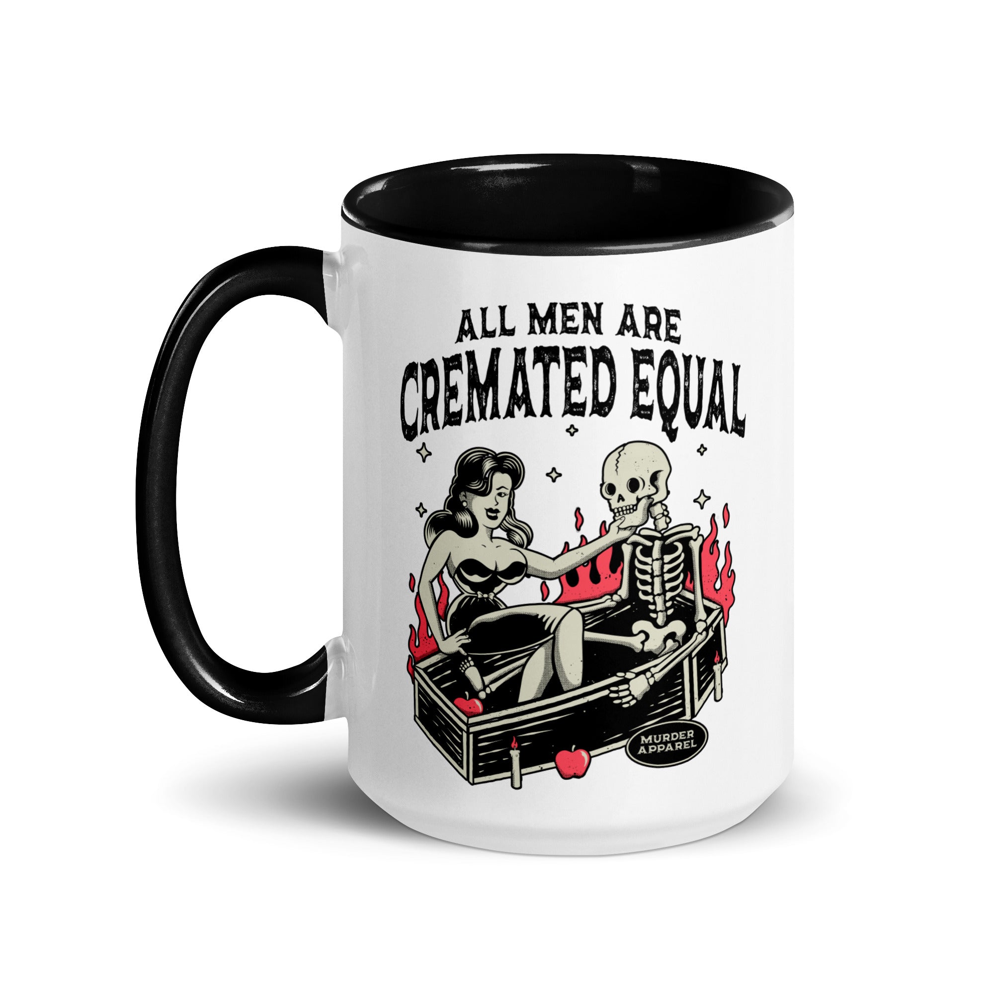 Murder Apparel All Men Are Cremated Equal Mug