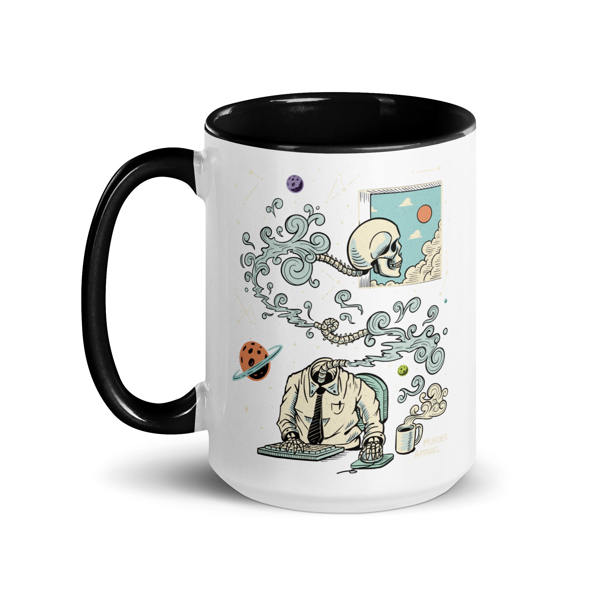 Murder Apparel Spacing Out Mug