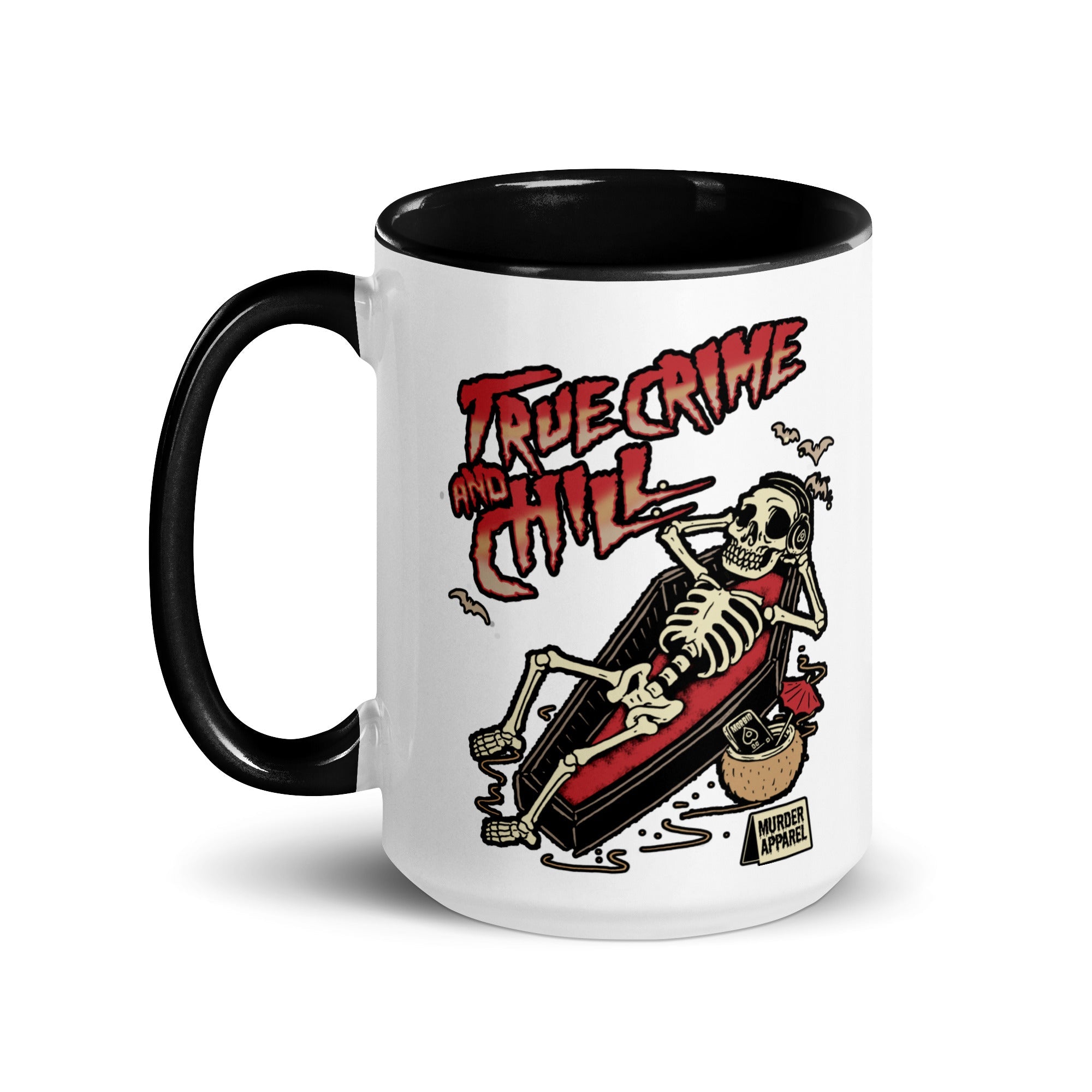 Murder Apparel True Crime And Chill Mug