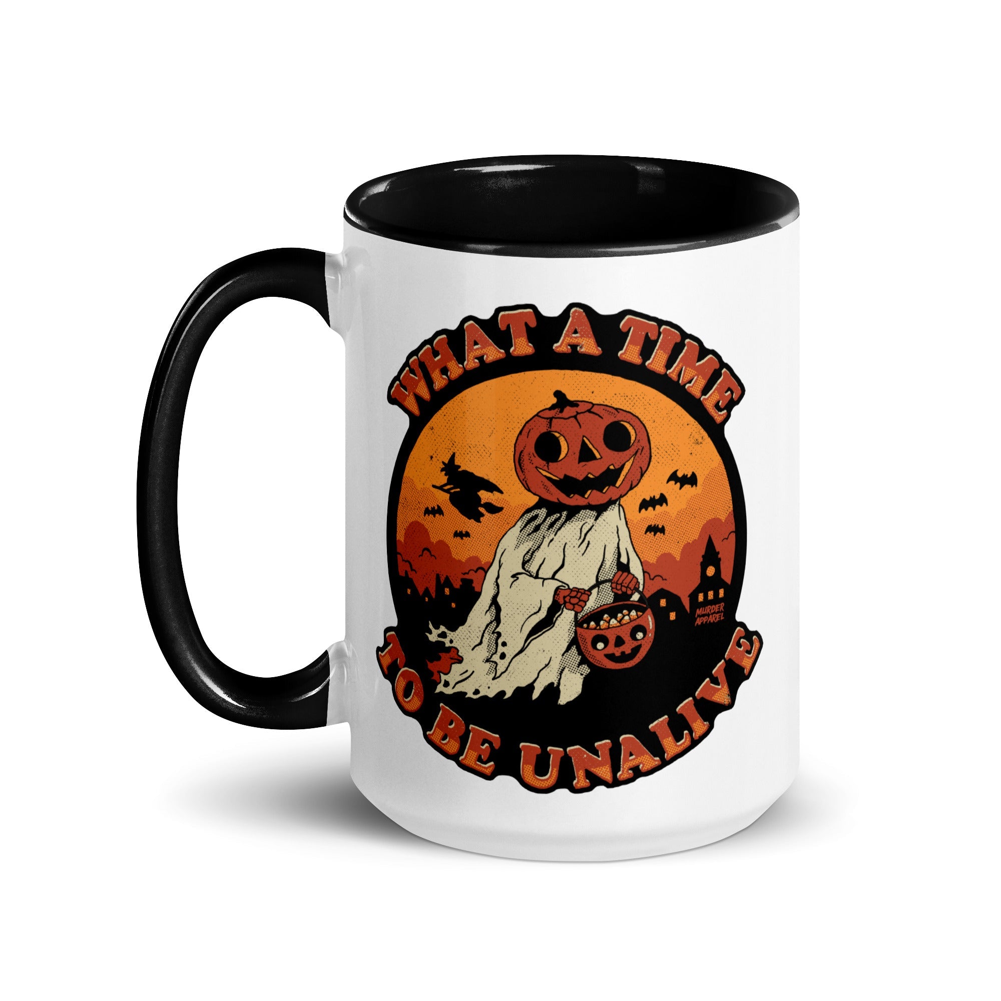 Murder Apparel What A Time To Be Unalive Mug