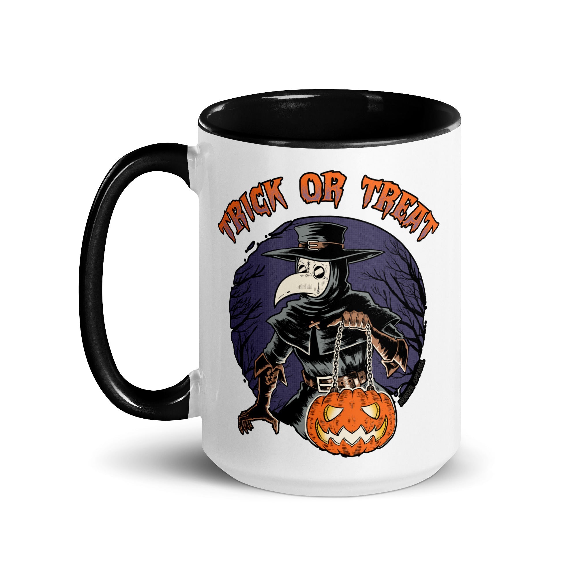Murder Apparel Trick Or Treat Plague Doctor Mug