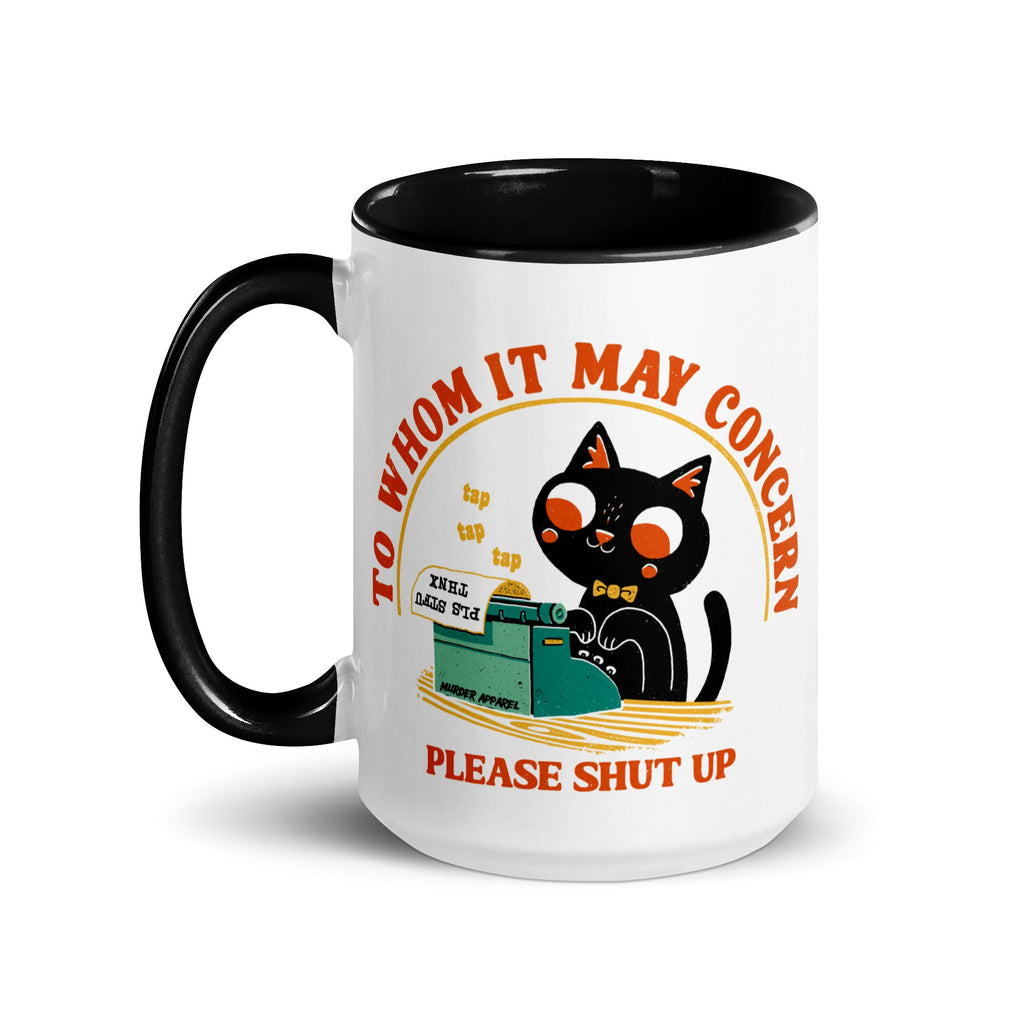 Murder Apparel PLEASE STFU Mug